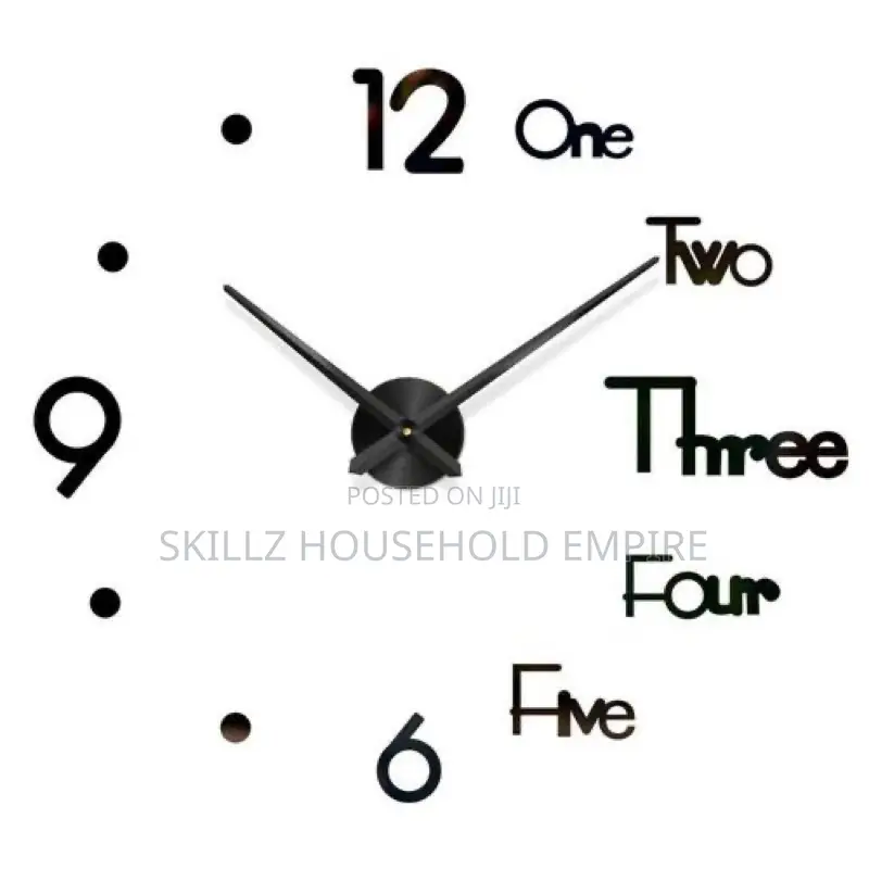 Modern Design Large DIY Clock