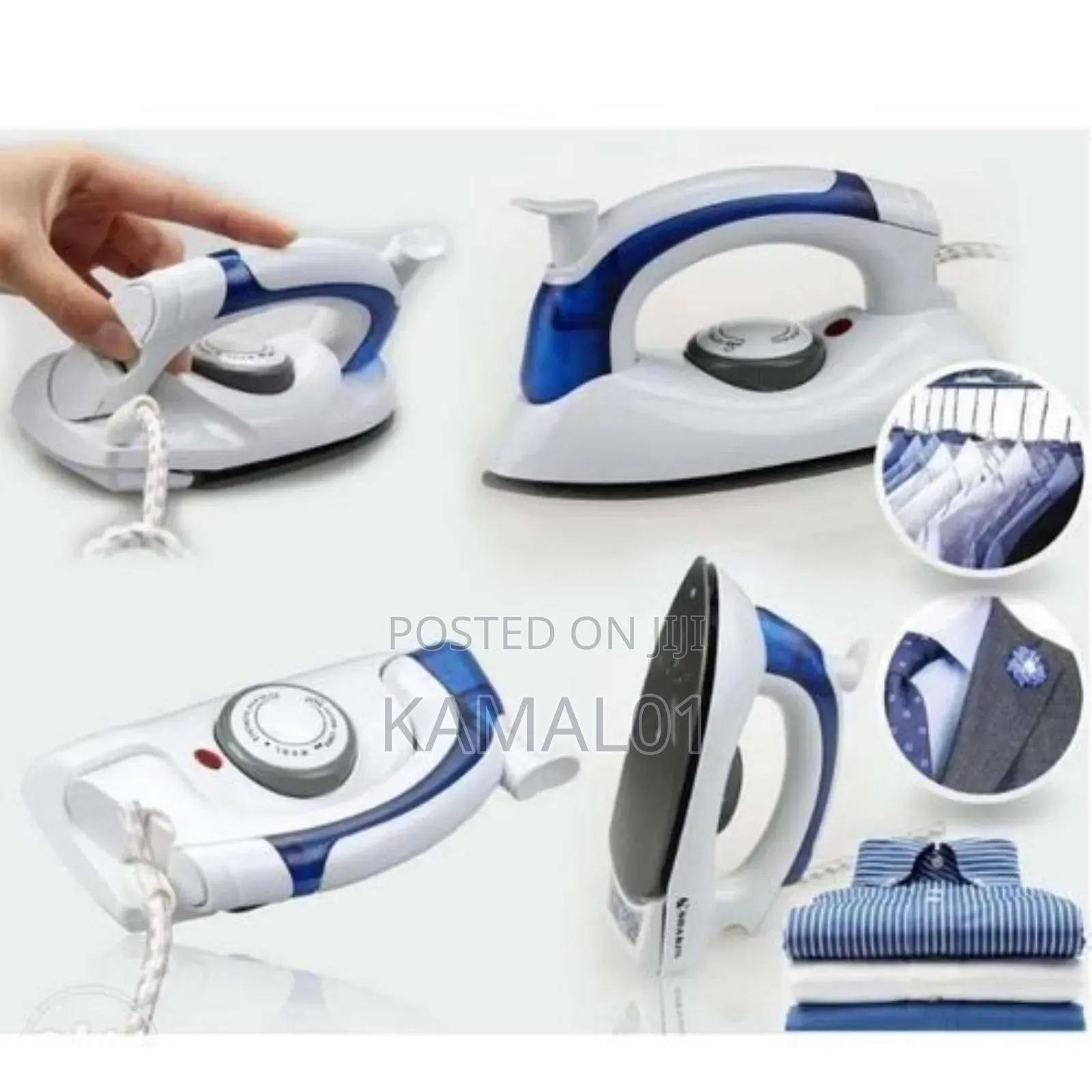 Sokany Portable Handheld Palm Size Travel Steam Iron