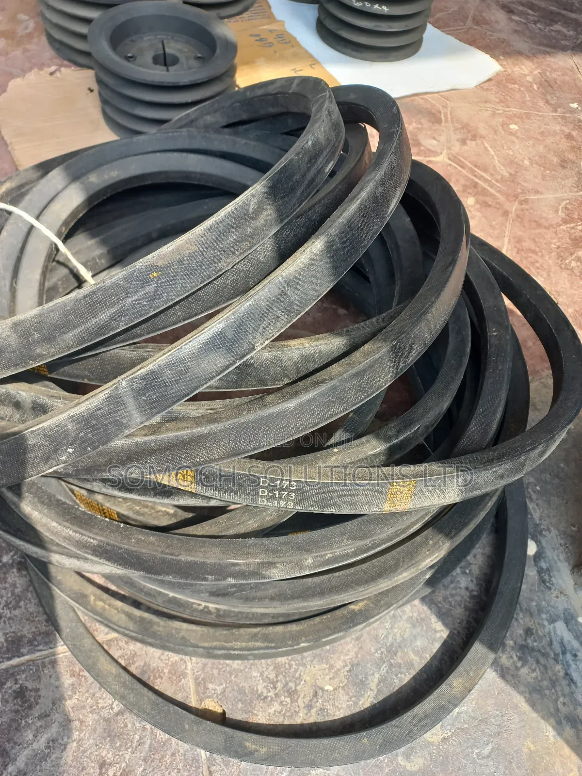 D 173 Industrial Belts v Belt Sparepart West Africa Nigeria