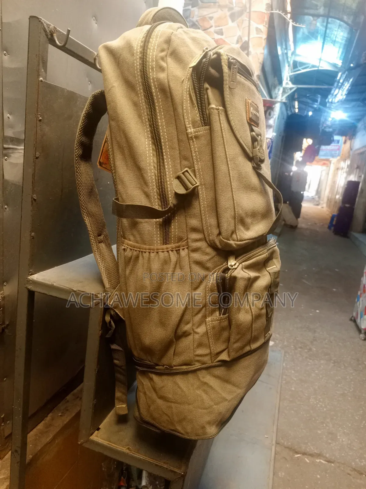 Biggest HP Jeans Bag With Expansion Zip