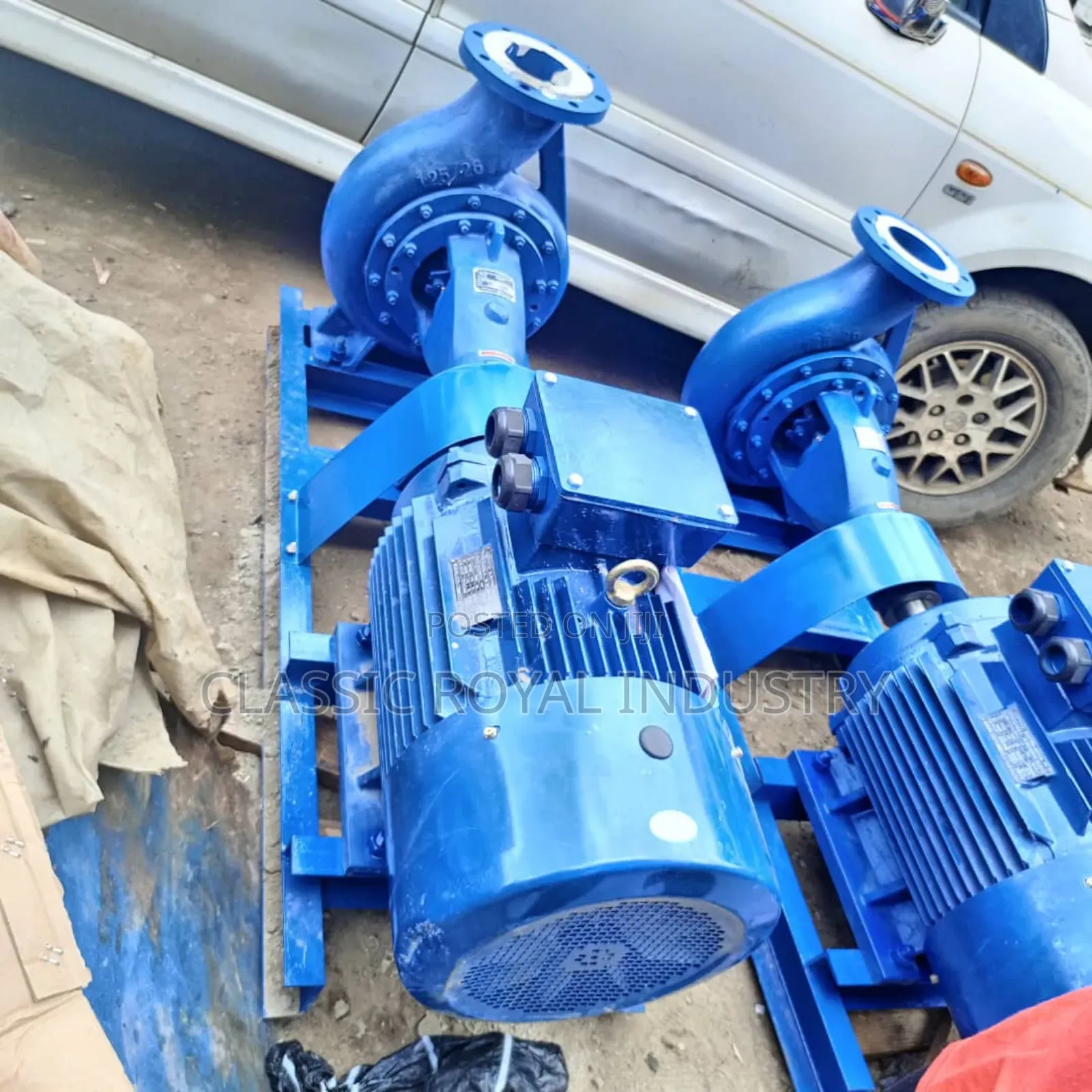 50 HP Industrial Water Pump 4 by 3 Inches