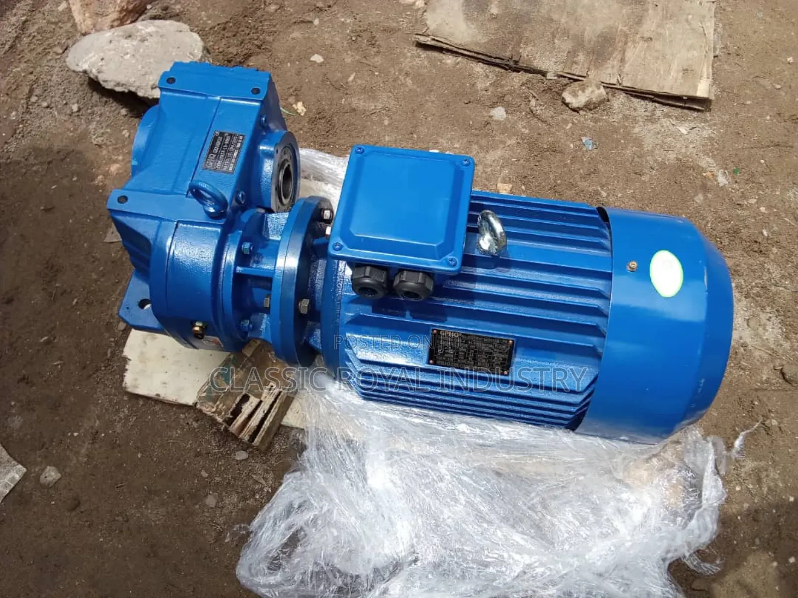 11 Kw L Gear Motor 15 Hp