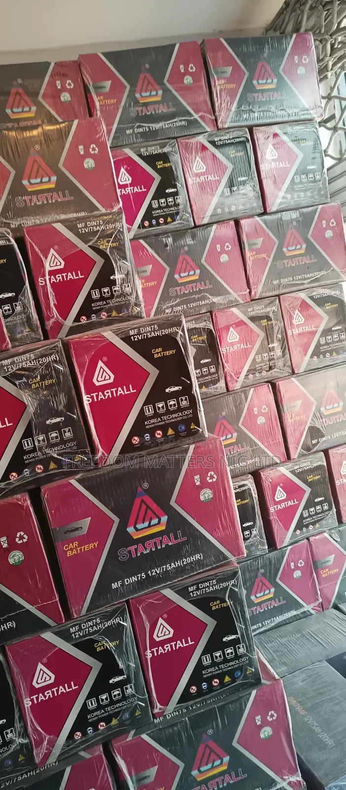 Car Battery Startall Korea Brand