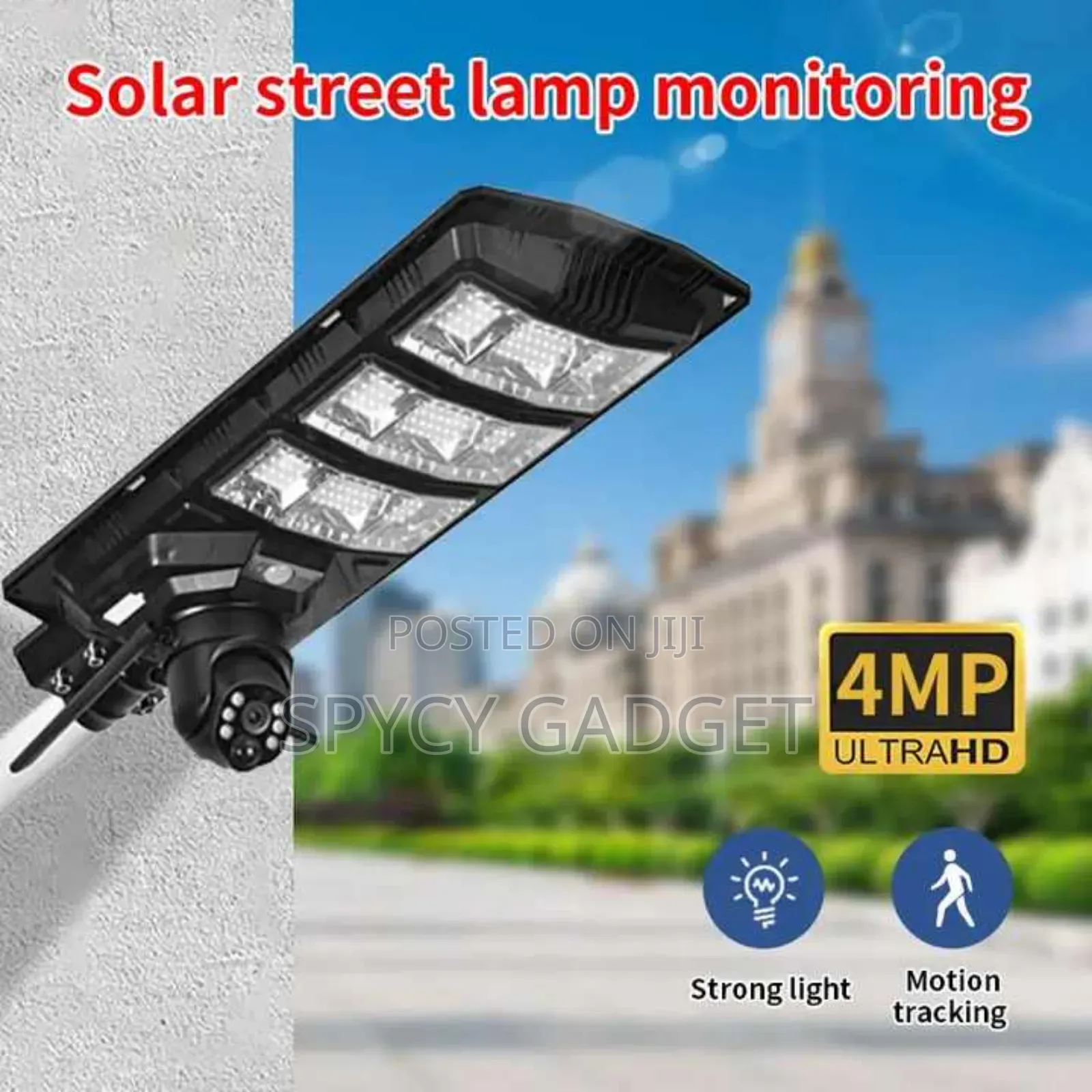 Solar Street Light With CCTV 4g for Parking Lot Street Light