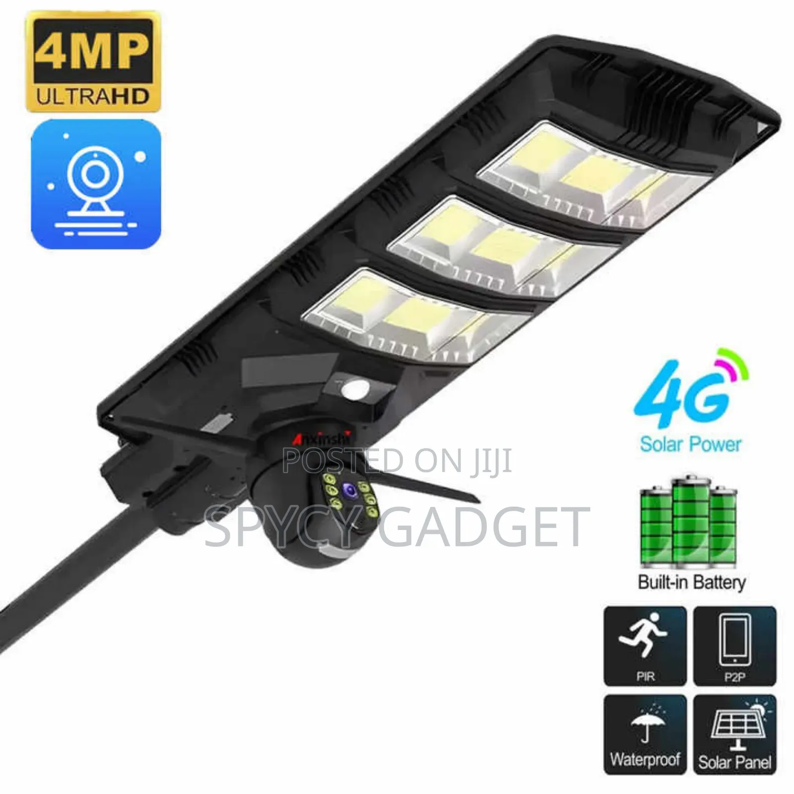 Solar Street Light With CCTV 4g for Parking Lot Street Light