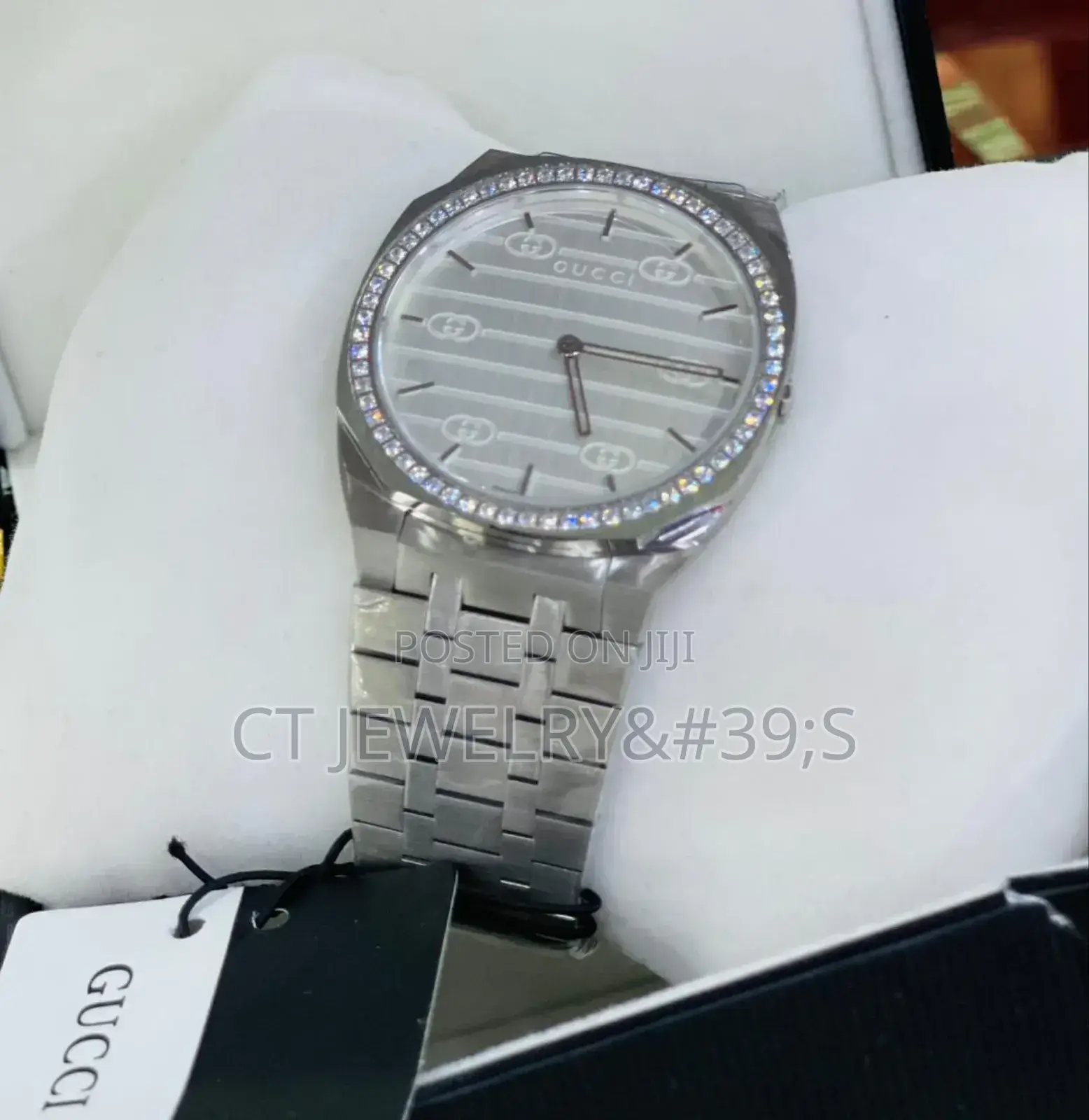 Gucci Wristwatch For Unisex Ice Diamond ๐ (Premium)