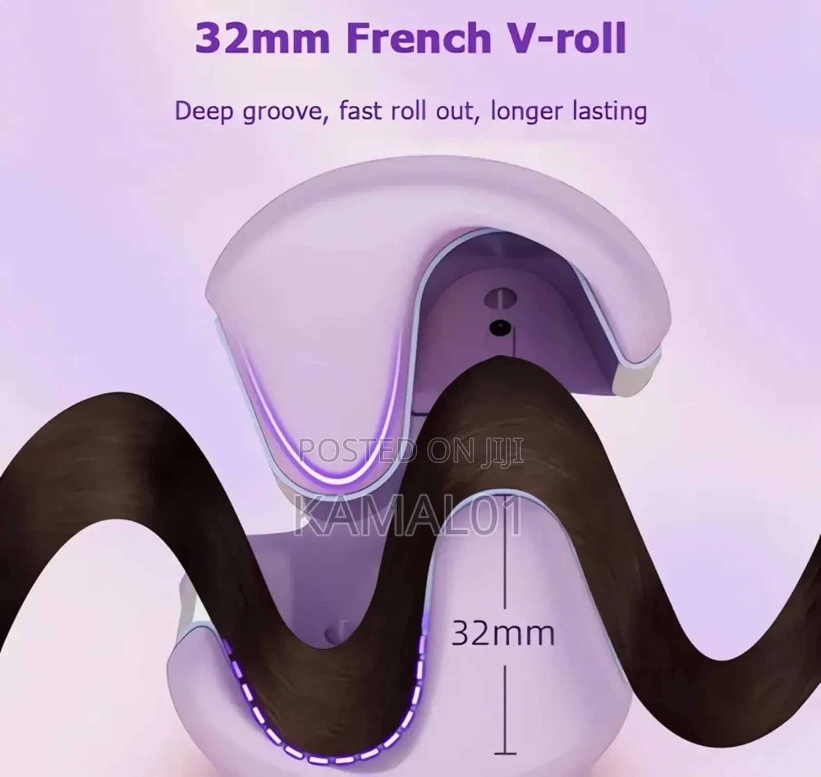 Wave Curling Iron for Long Short Hair