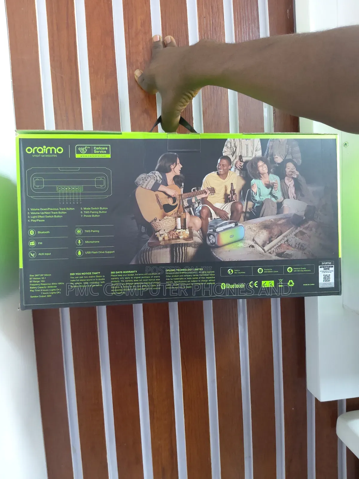 Oraimo Bluetooth Speaker (Obs-75d)