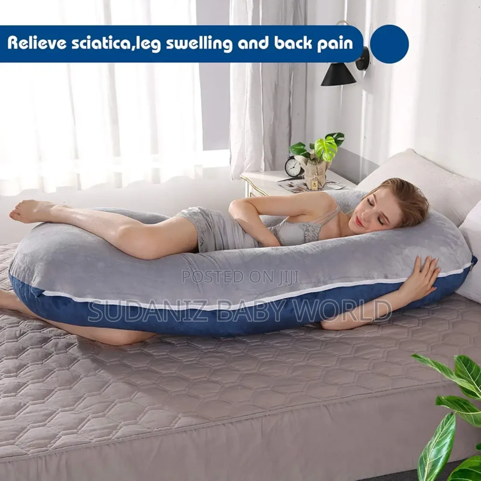 Jumbo C Shaped Pregnancy Pillow