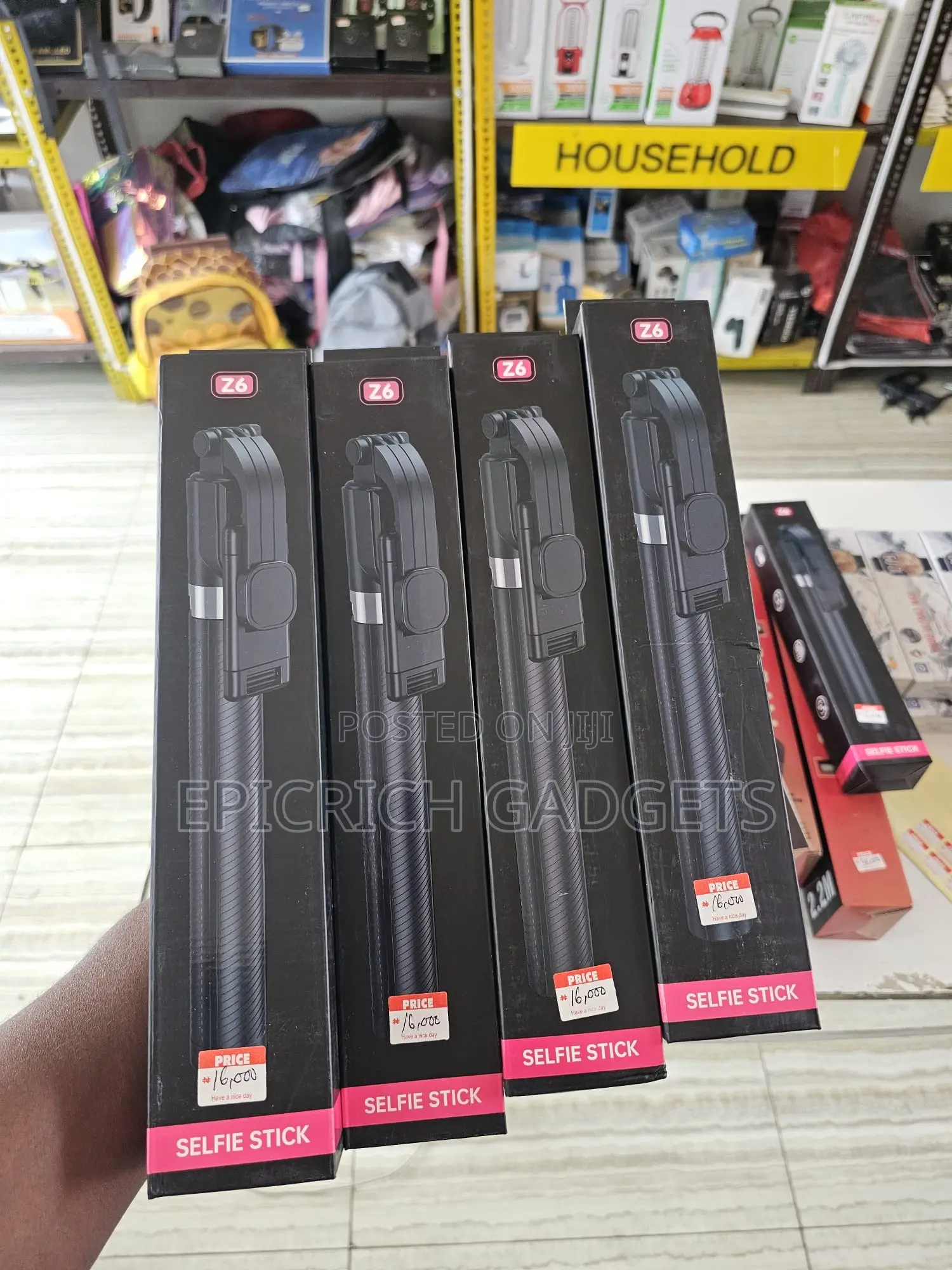 Z6 Phone Selfie Stick/Tripod Stand