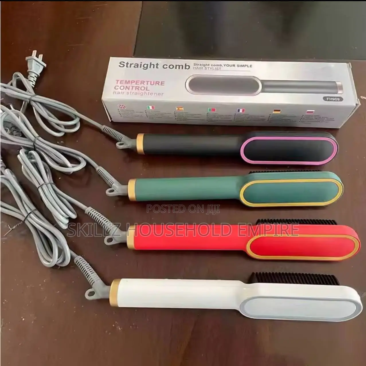 Electric Hot Comb Straightener
