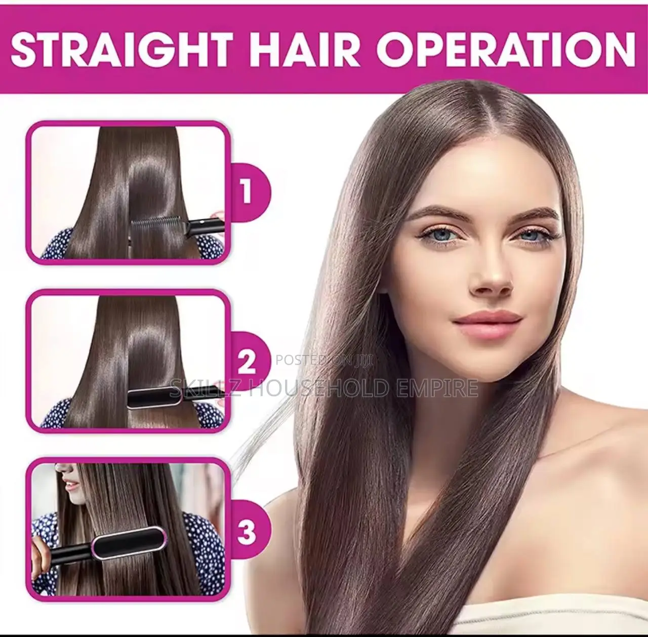 Electric Hot Comb Straightener