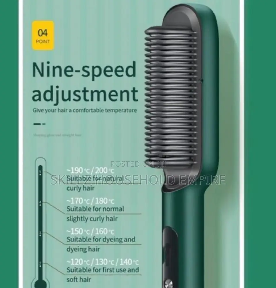 Electric Hot Comb Straightener