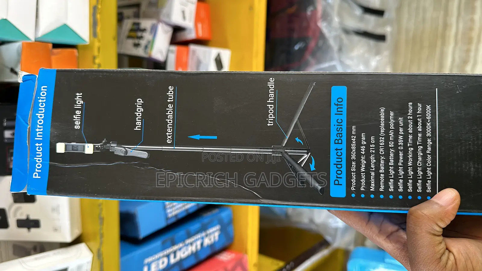 Phone Tripod Stand/Selfie Stick With Remote