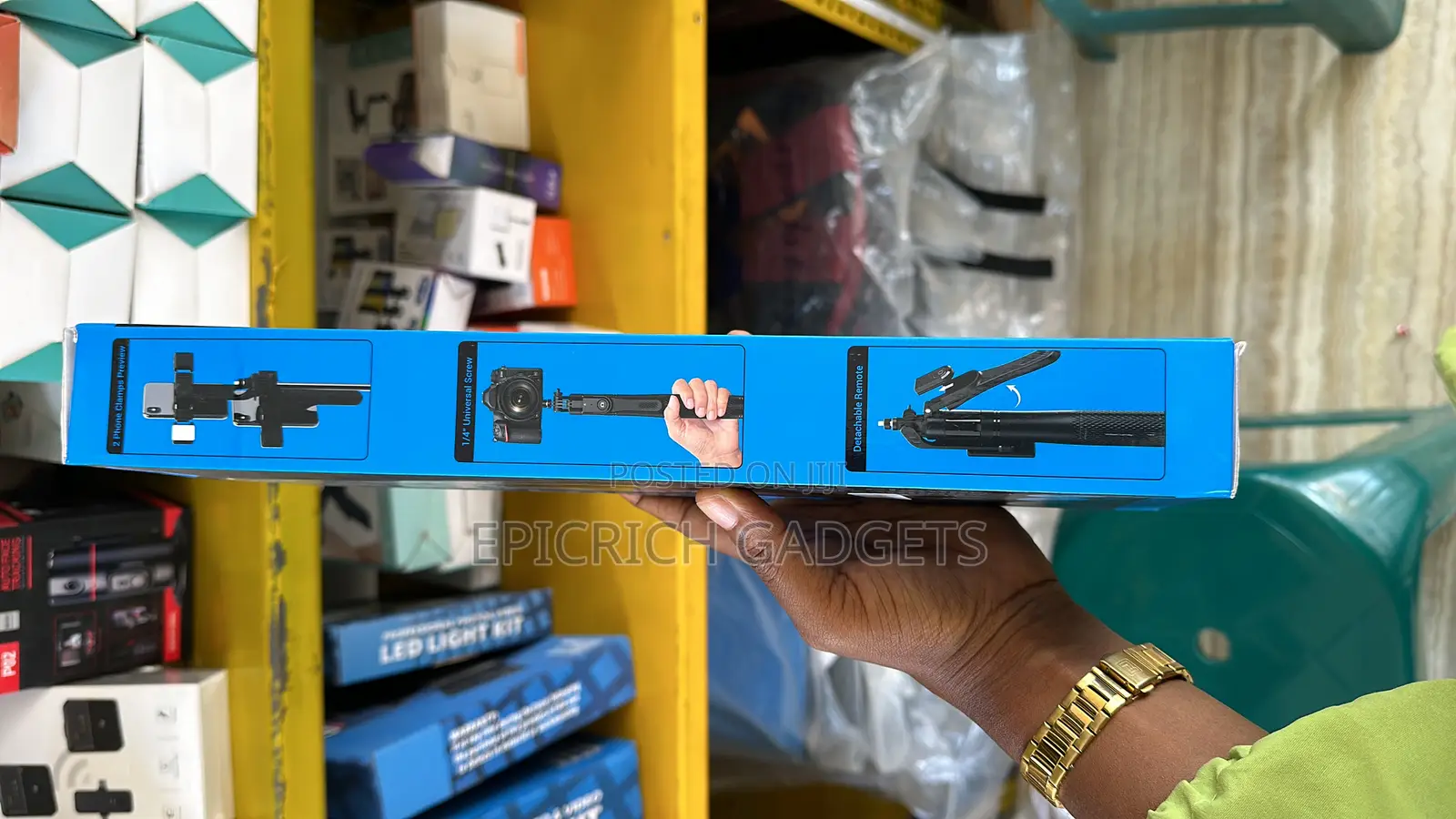 Phone Tripod Stand/Selfie Stick With Remote