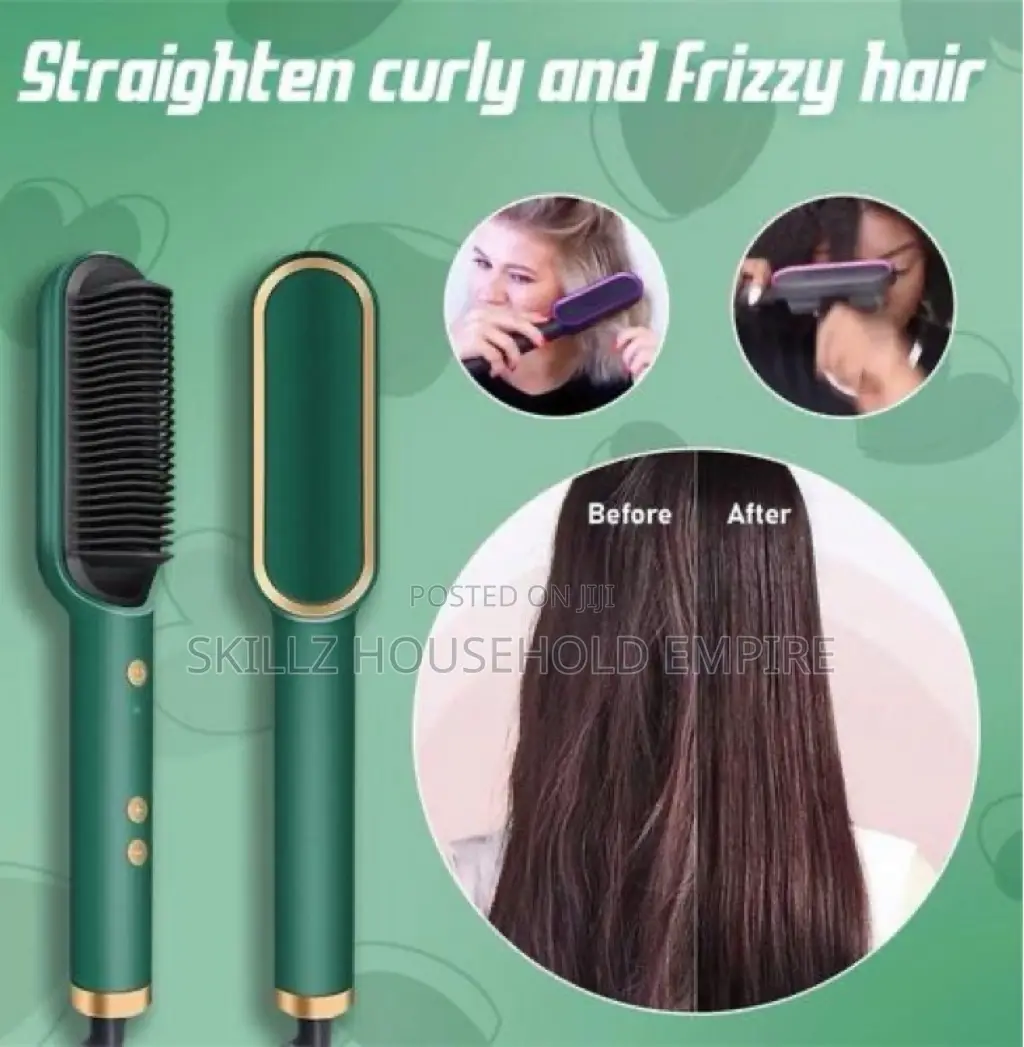 Electric Hot Comb Straightener