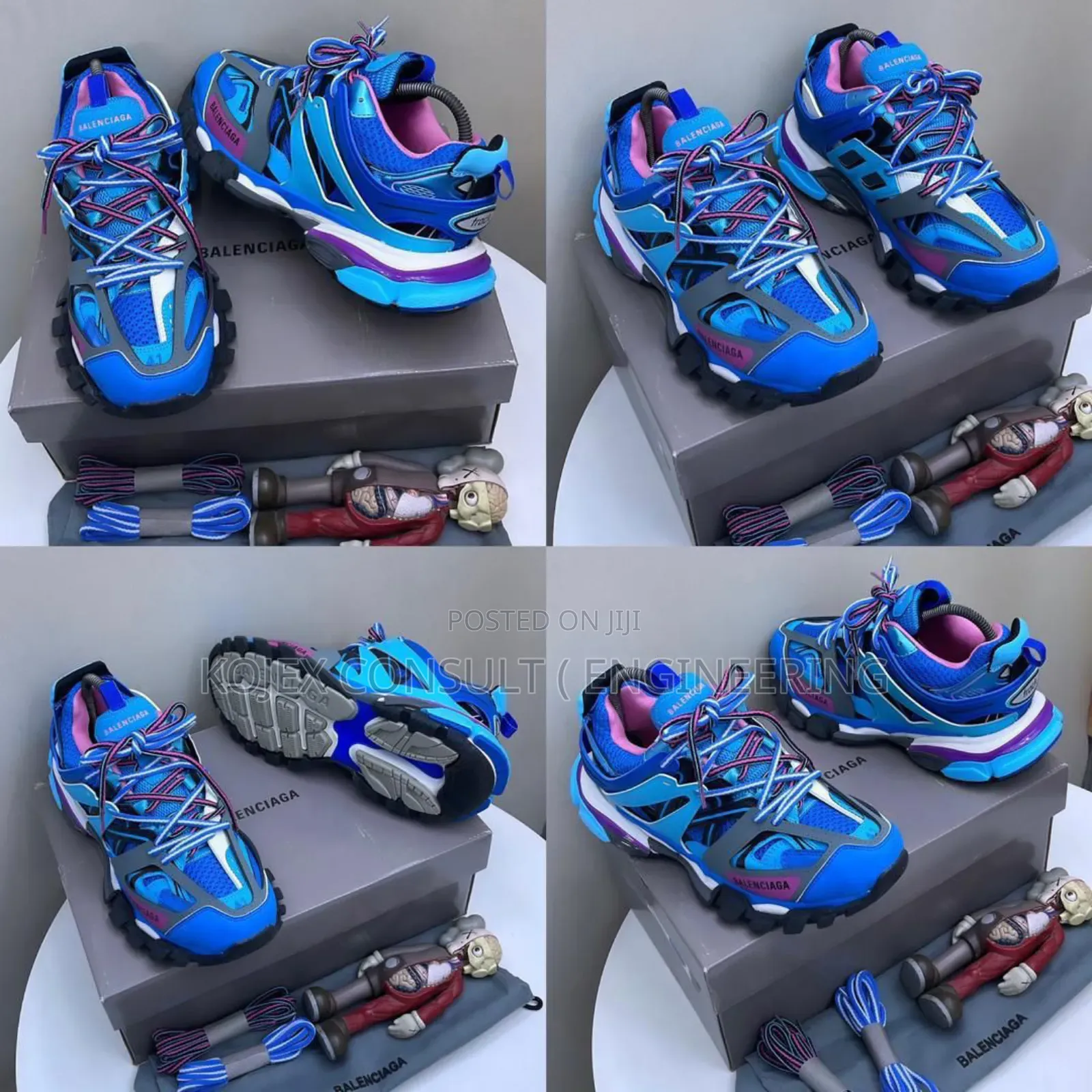 *New Balenciaga Track 2 Cargo Sneakers*
