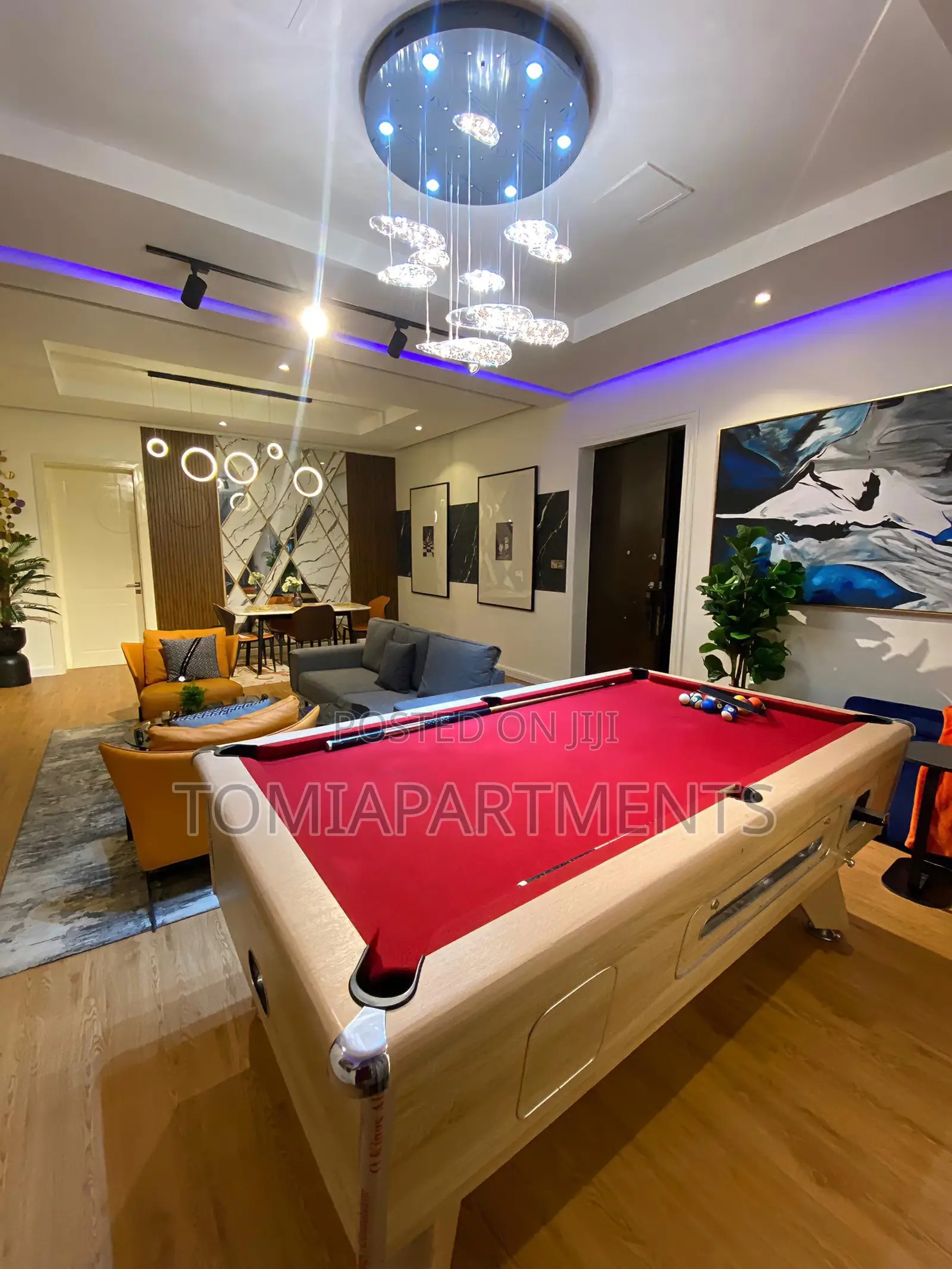 Exquisite 3 Bedroom Shortlet With Pool Snooker in Ikoyi