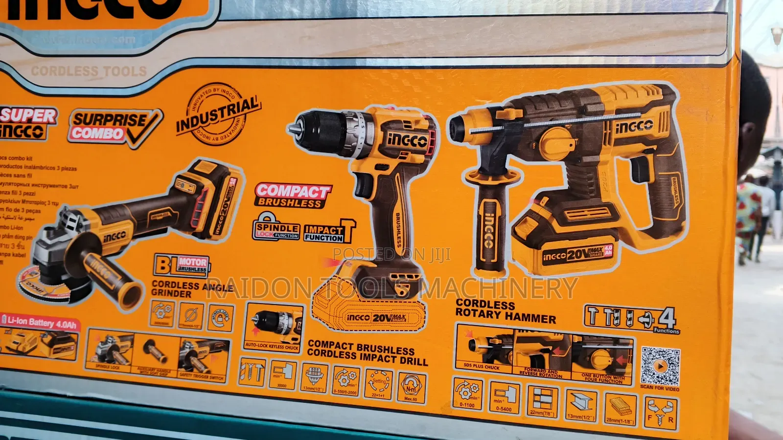 Rotary Hammer Drill Machine Cordless
