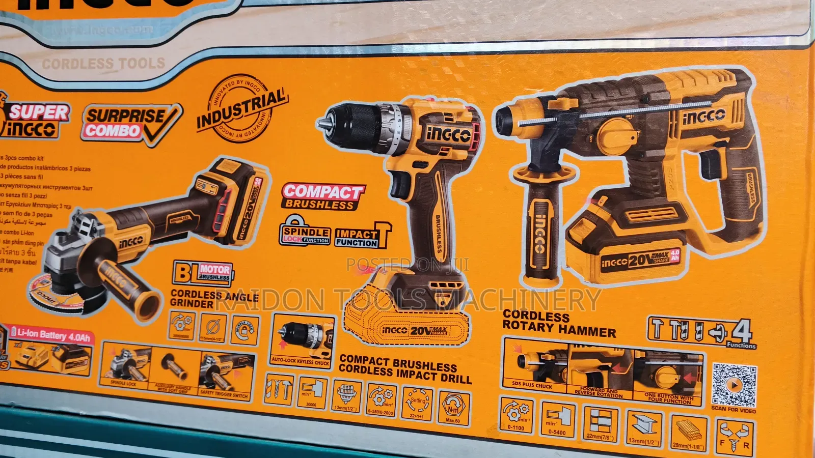 Rotary Hammer Drill Cordless