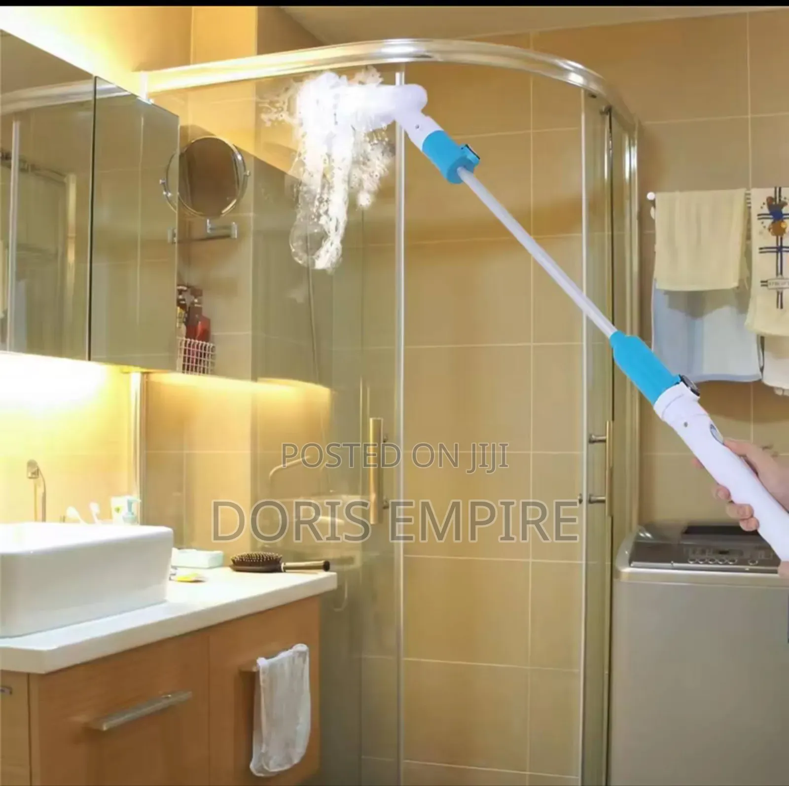 Qaulity Turbo Scrub Long Handle Cleaning Brush