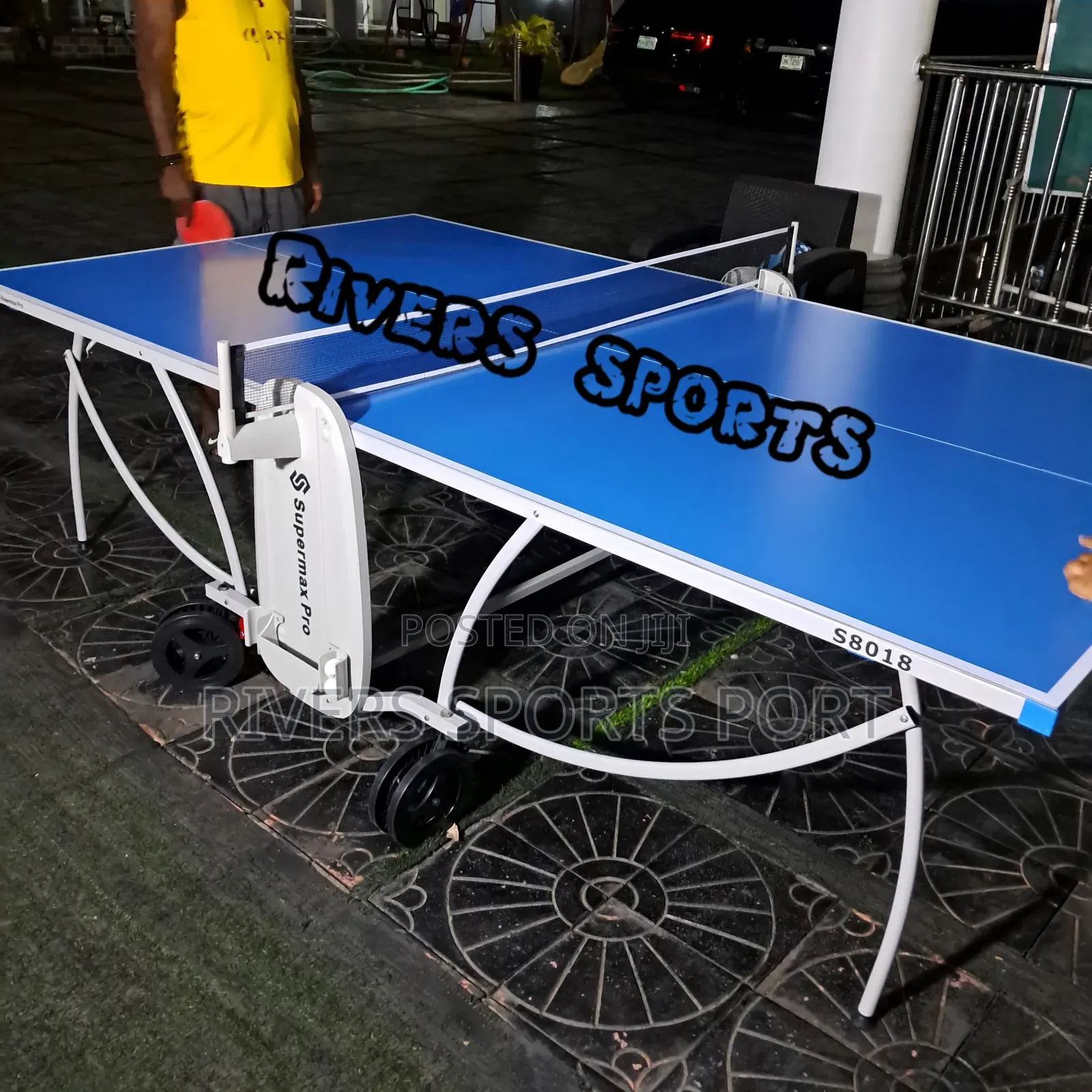 American Fitness Pro S8020 Outdoor Table Tennis Board