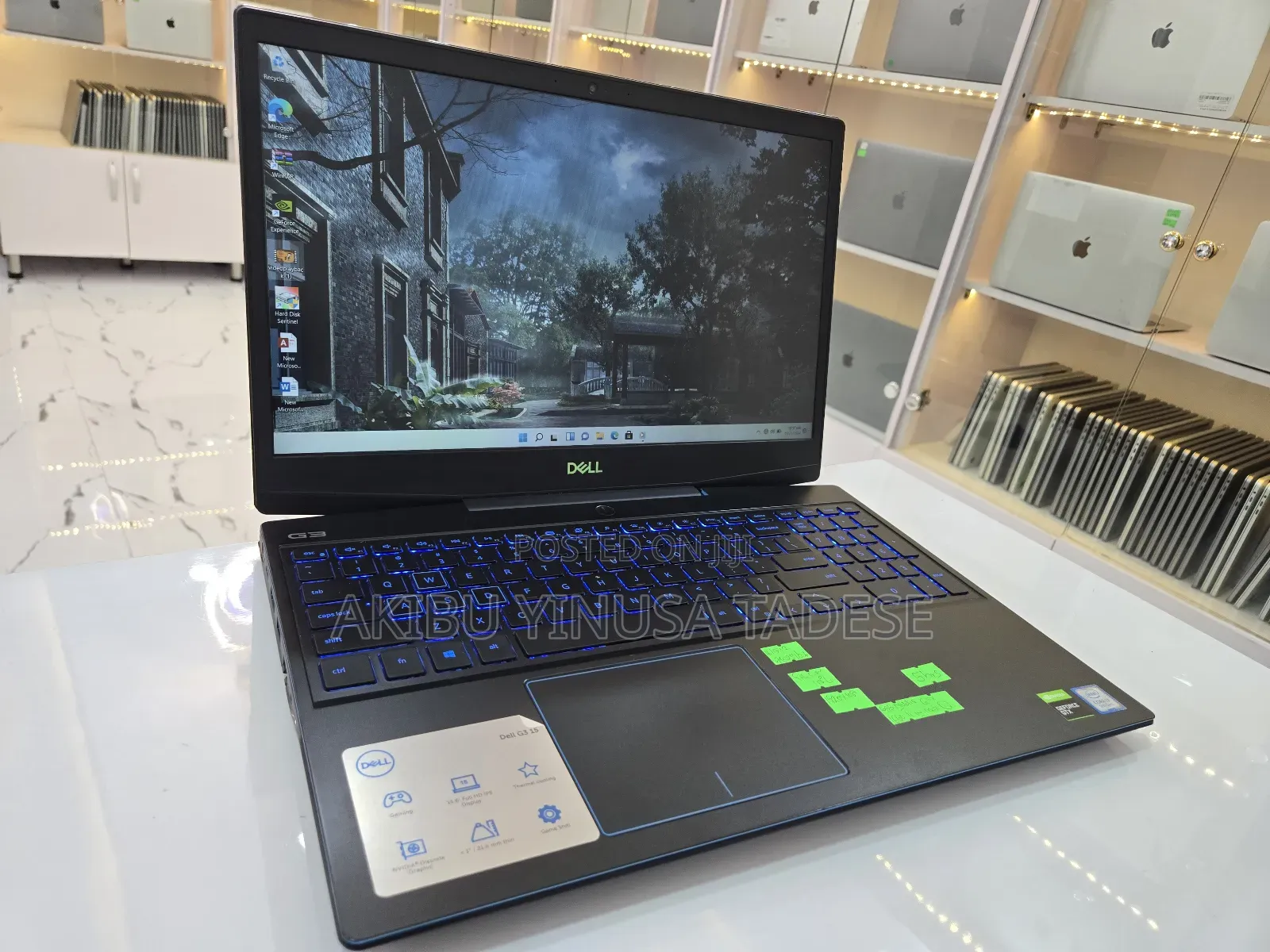 Laptop Dell G3 15 3590 16GB Intel Core I7 SSD 512GB