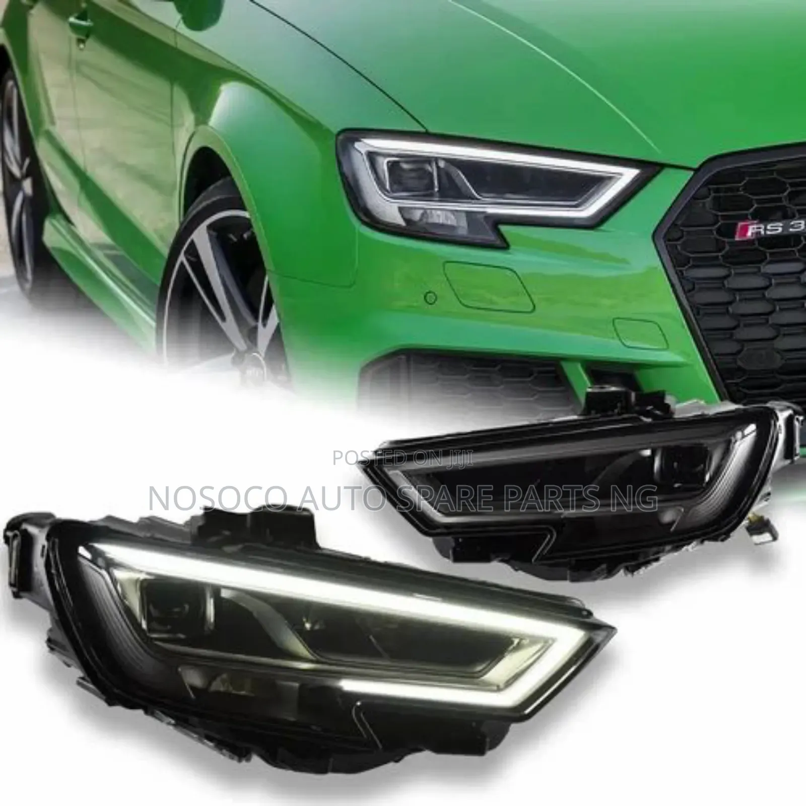 Set of Full Light Audi A3 2017 and 2022