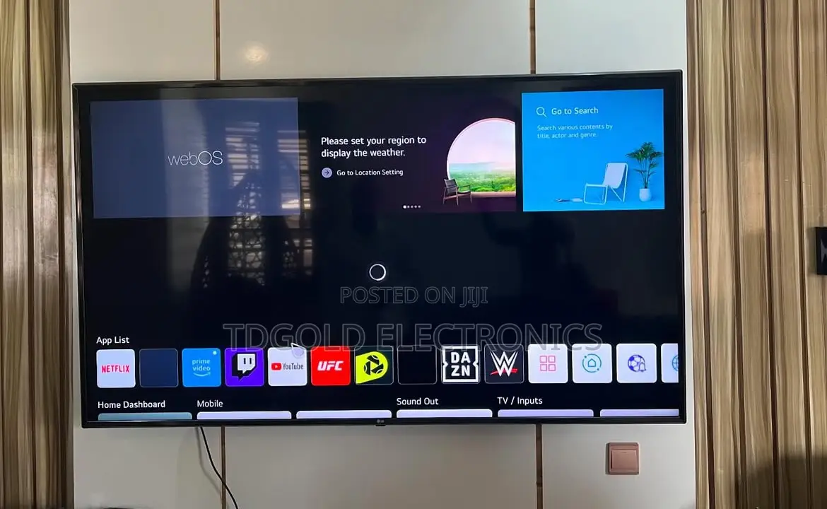 LG 75 Inchs Smart Tv 70"UHD, AI Think Smart, Satellite,