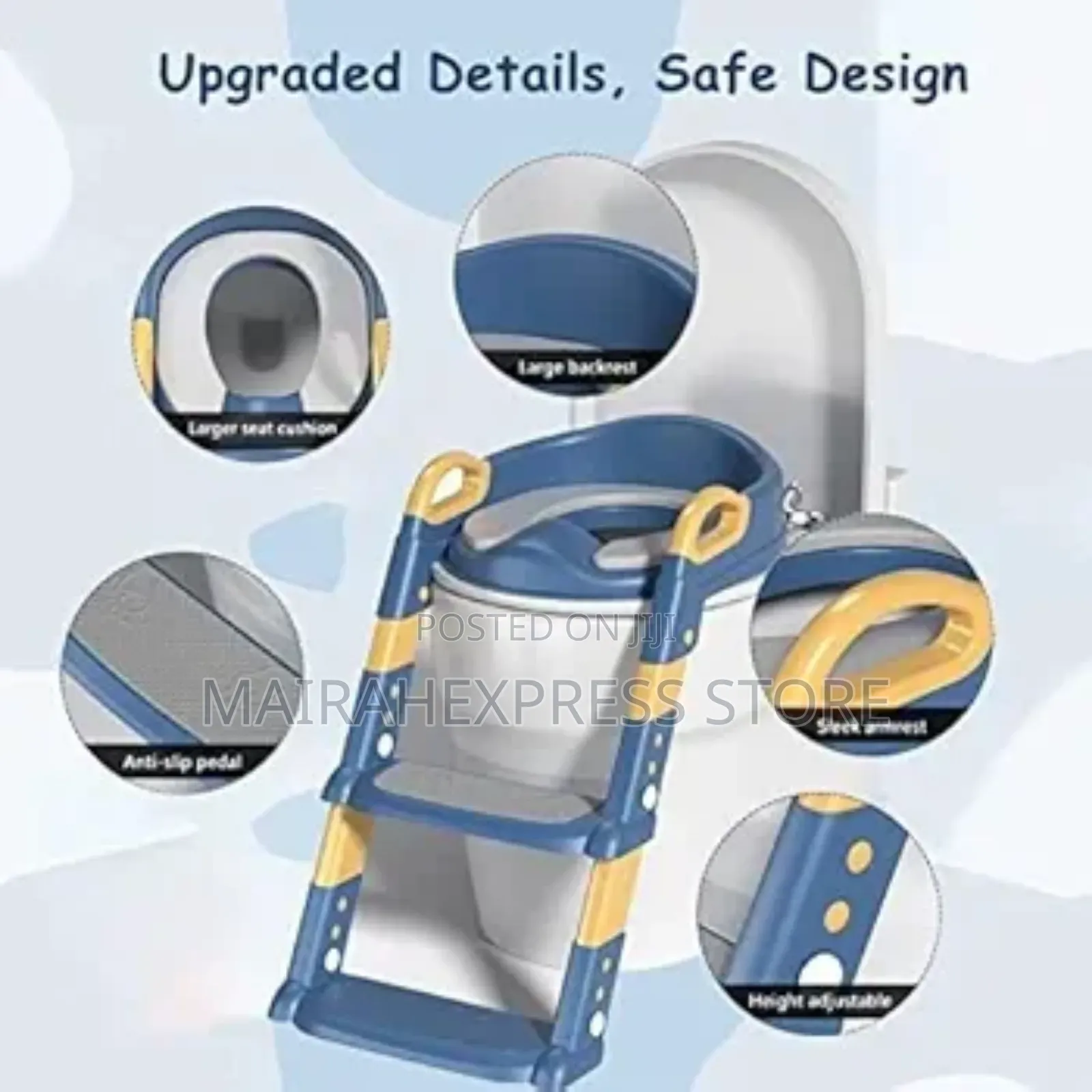 New Stepped Children's Toilet Foldable Potty Trainer