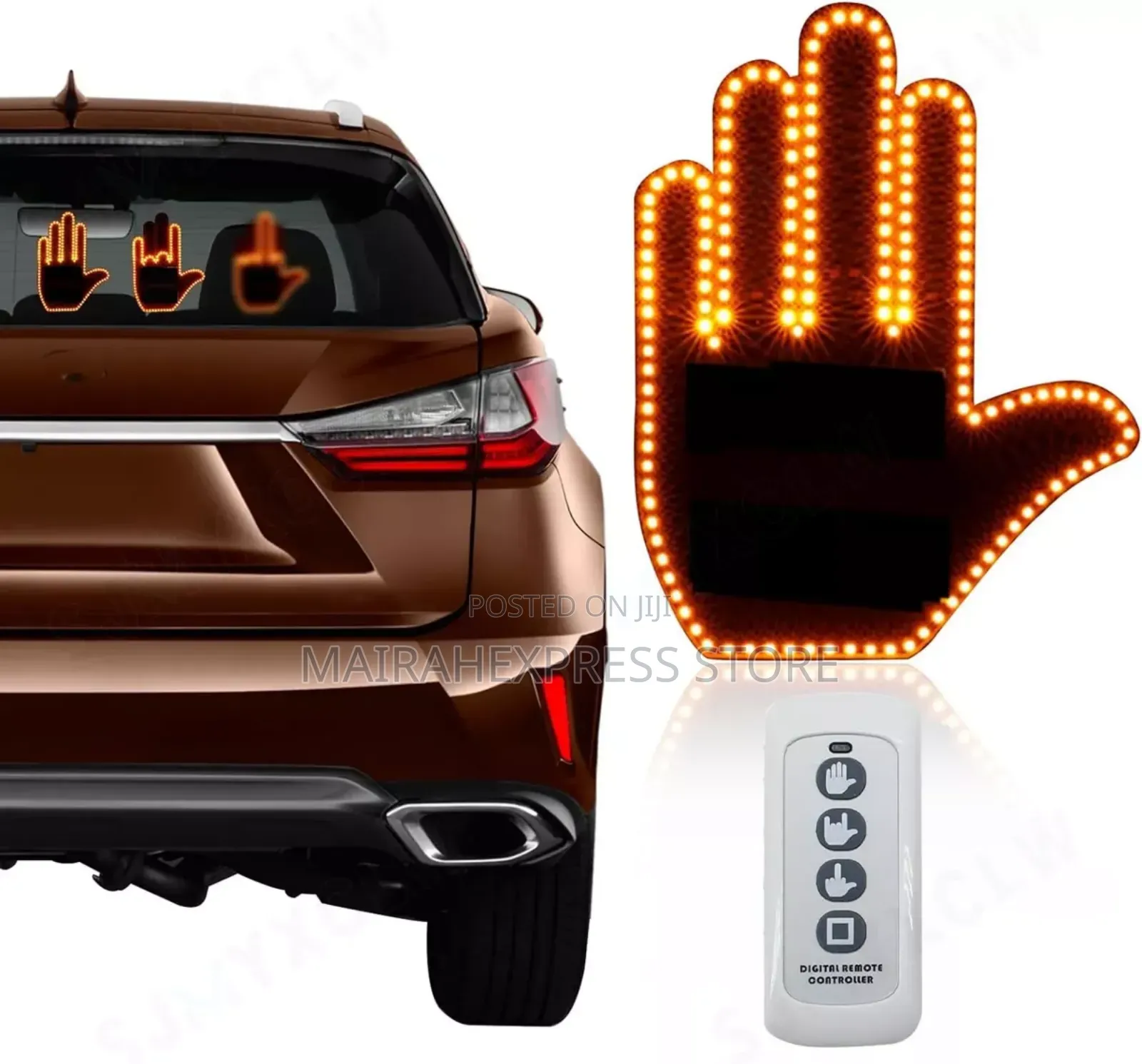 Hand Gesture Light for Car Finger Gesture Light With Remote