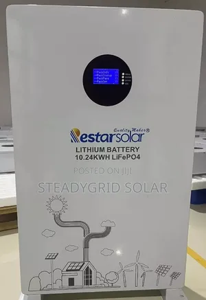 10.24kwh Lifepo4 Restarsolar Lithium Ion Battery
