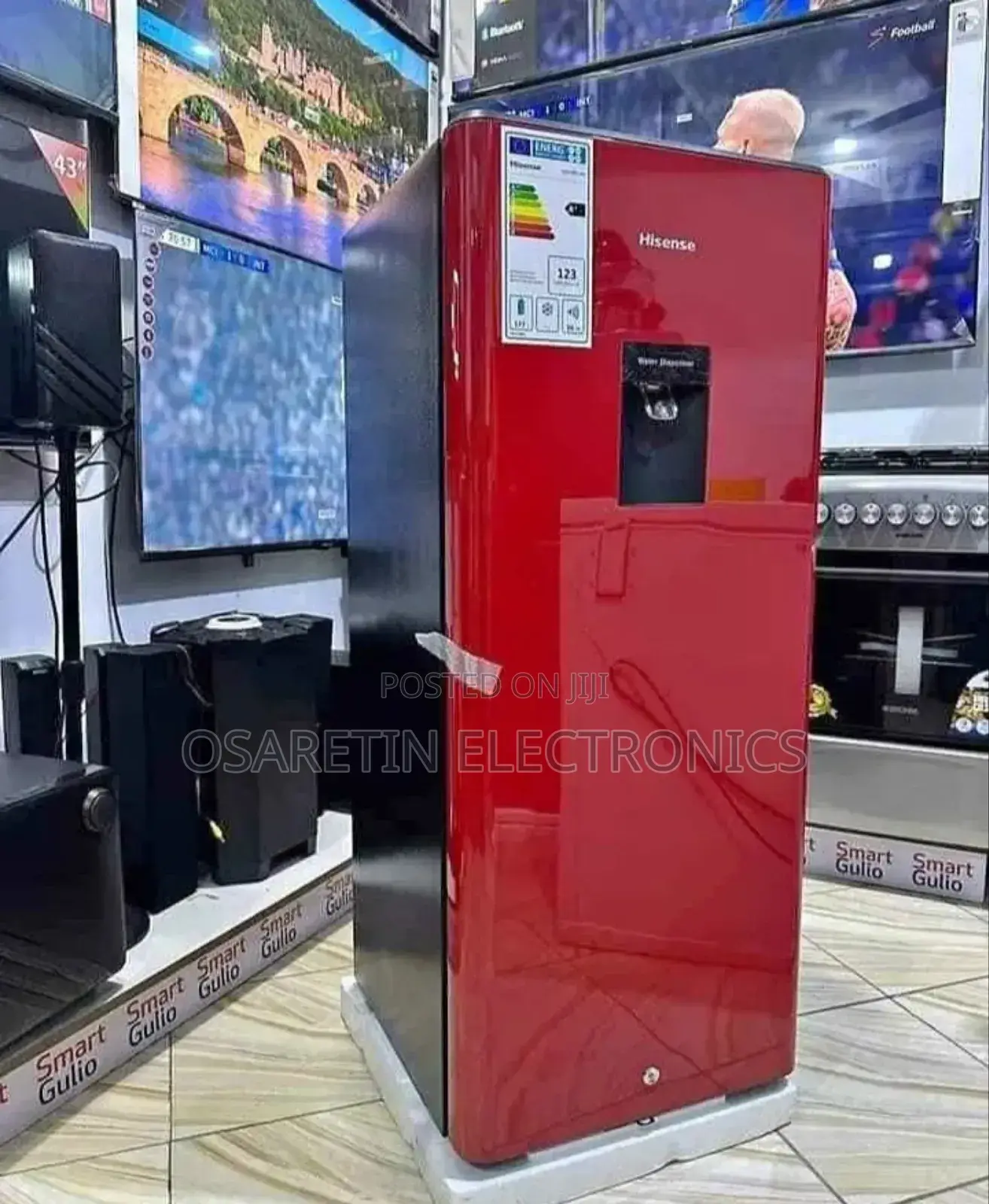 Hisense Single Door Refrigerator With Water Dispenser