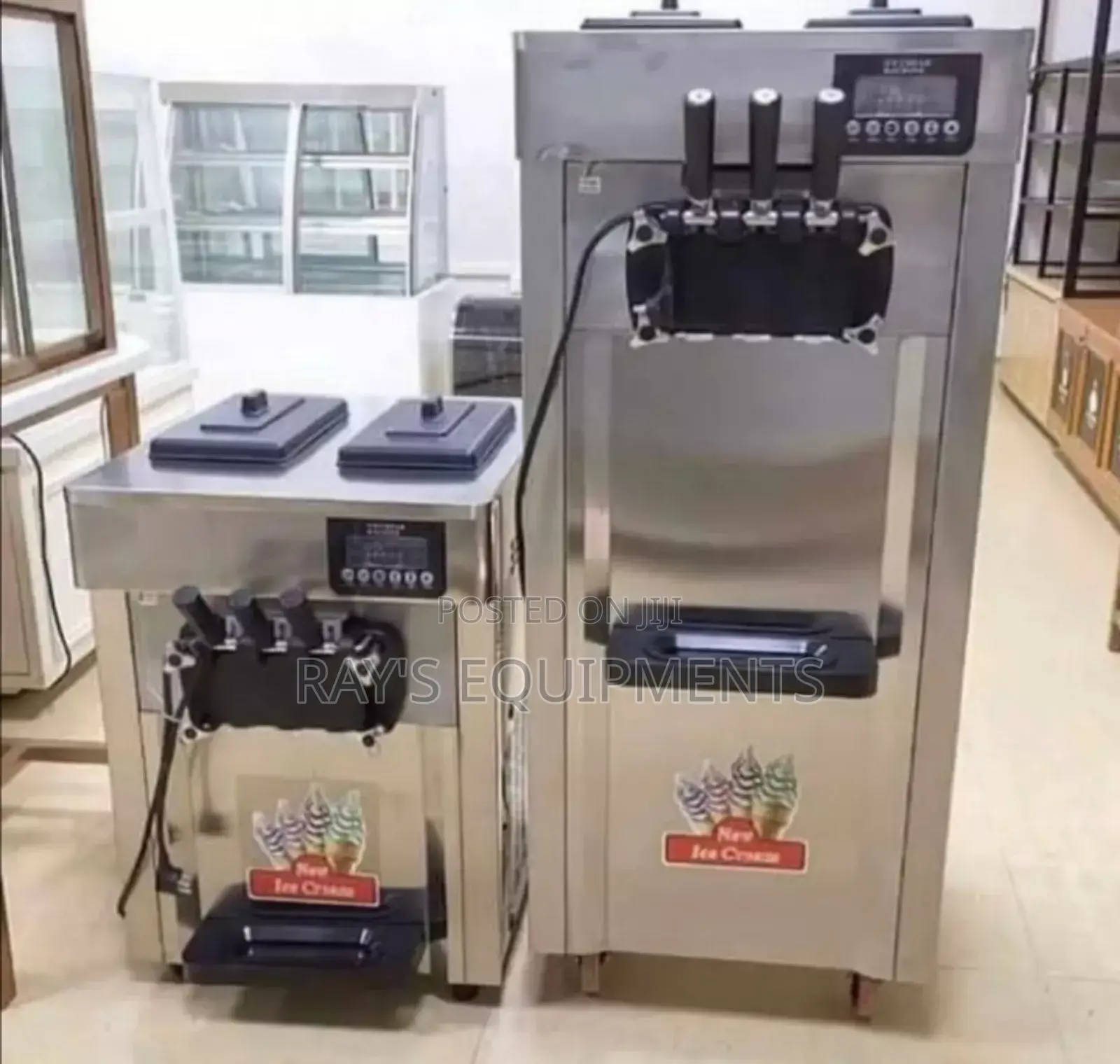 Standing Soft Ice Cream Machine