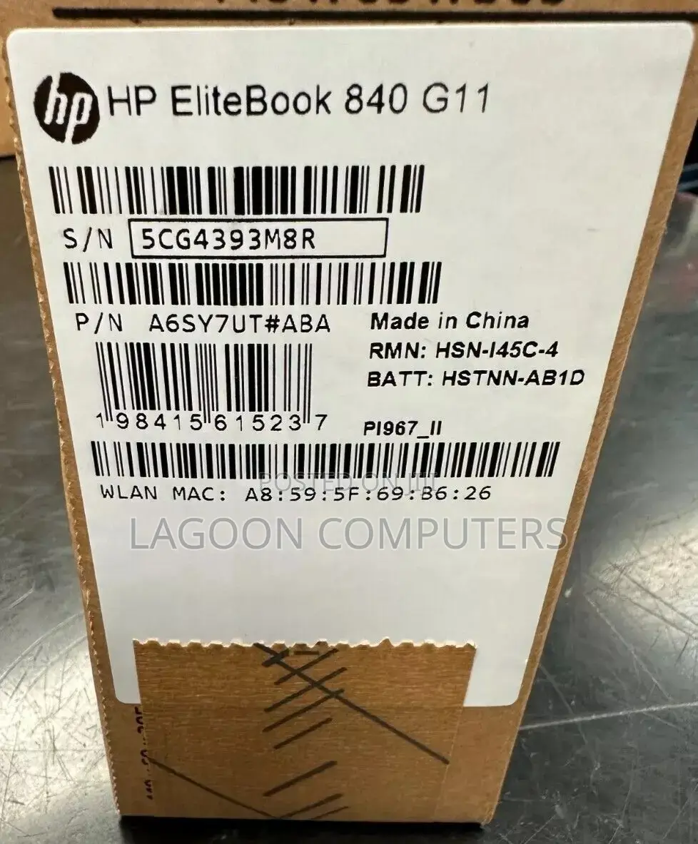New Laptop HP EliteBook 840 16GB Intel Core Ultra 5 SSD 512GB