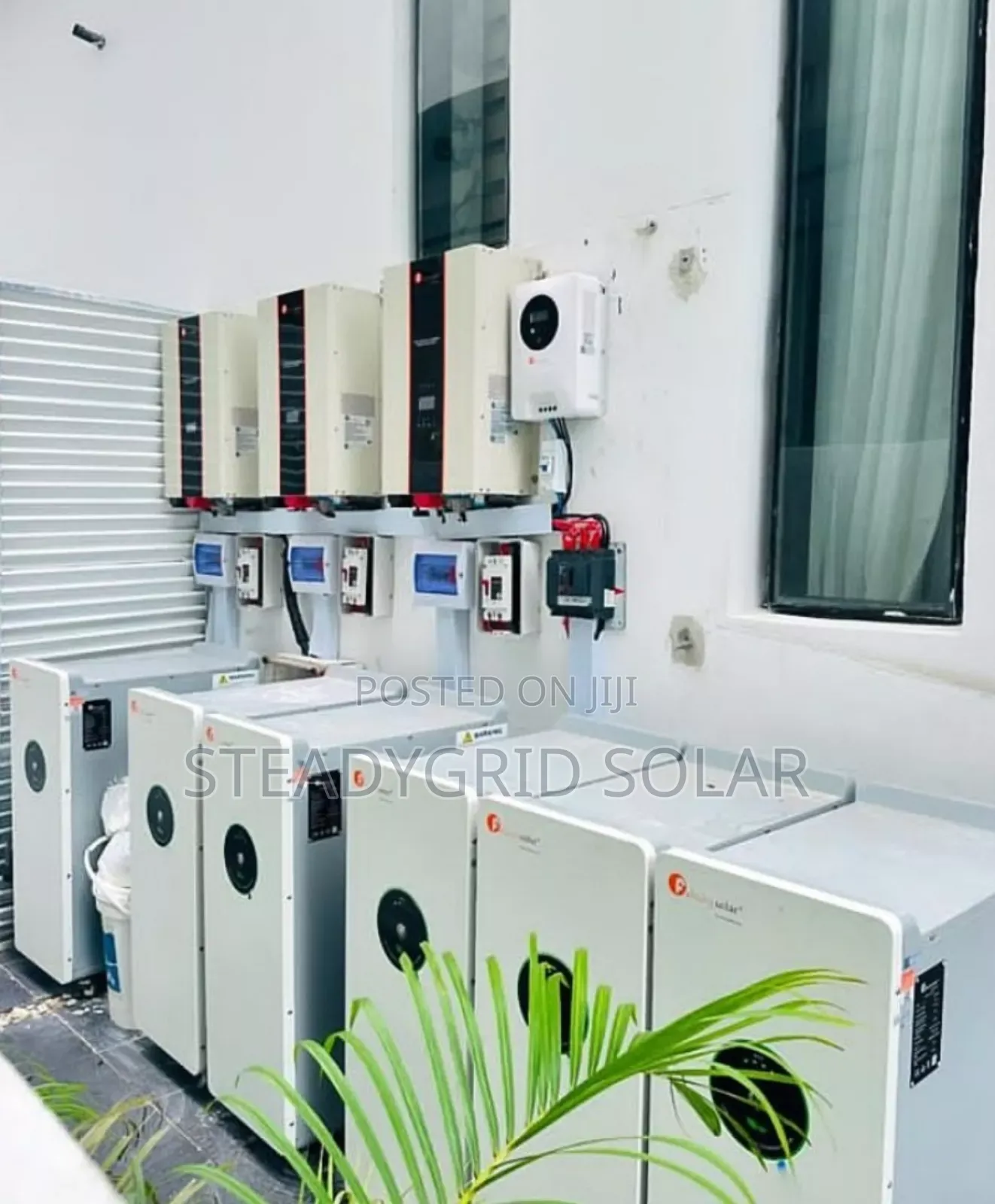 30kva/48v/90kwh Solar Inverter Installation Energy System...
