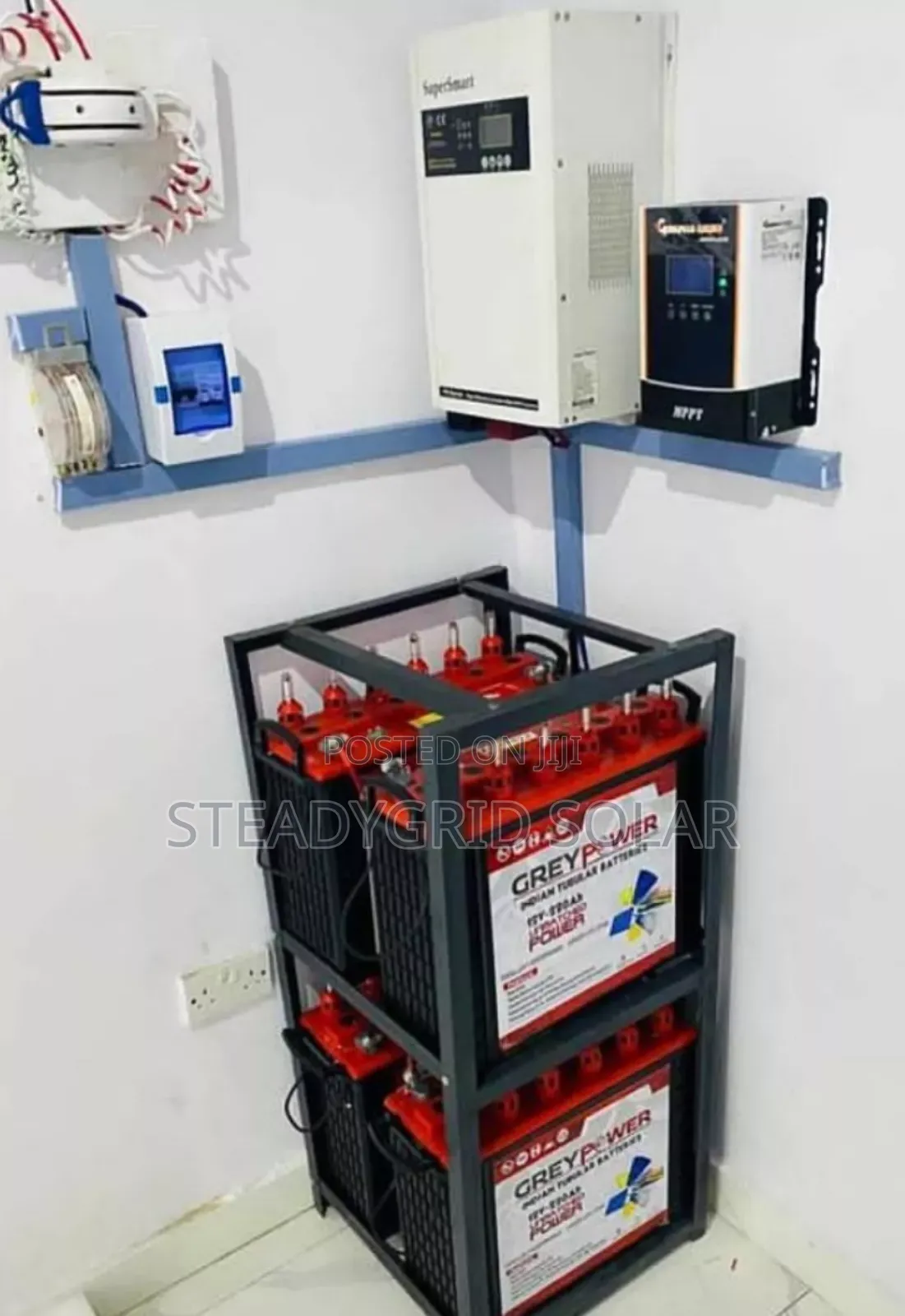 5kva Solar Energy Installation With Strong Tubular Batteries