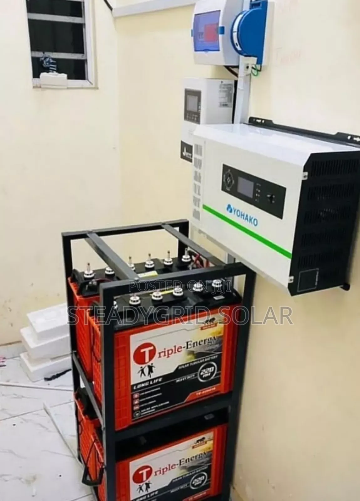 Energetic Yohako 5kva Solar Powered Inverter Installation 