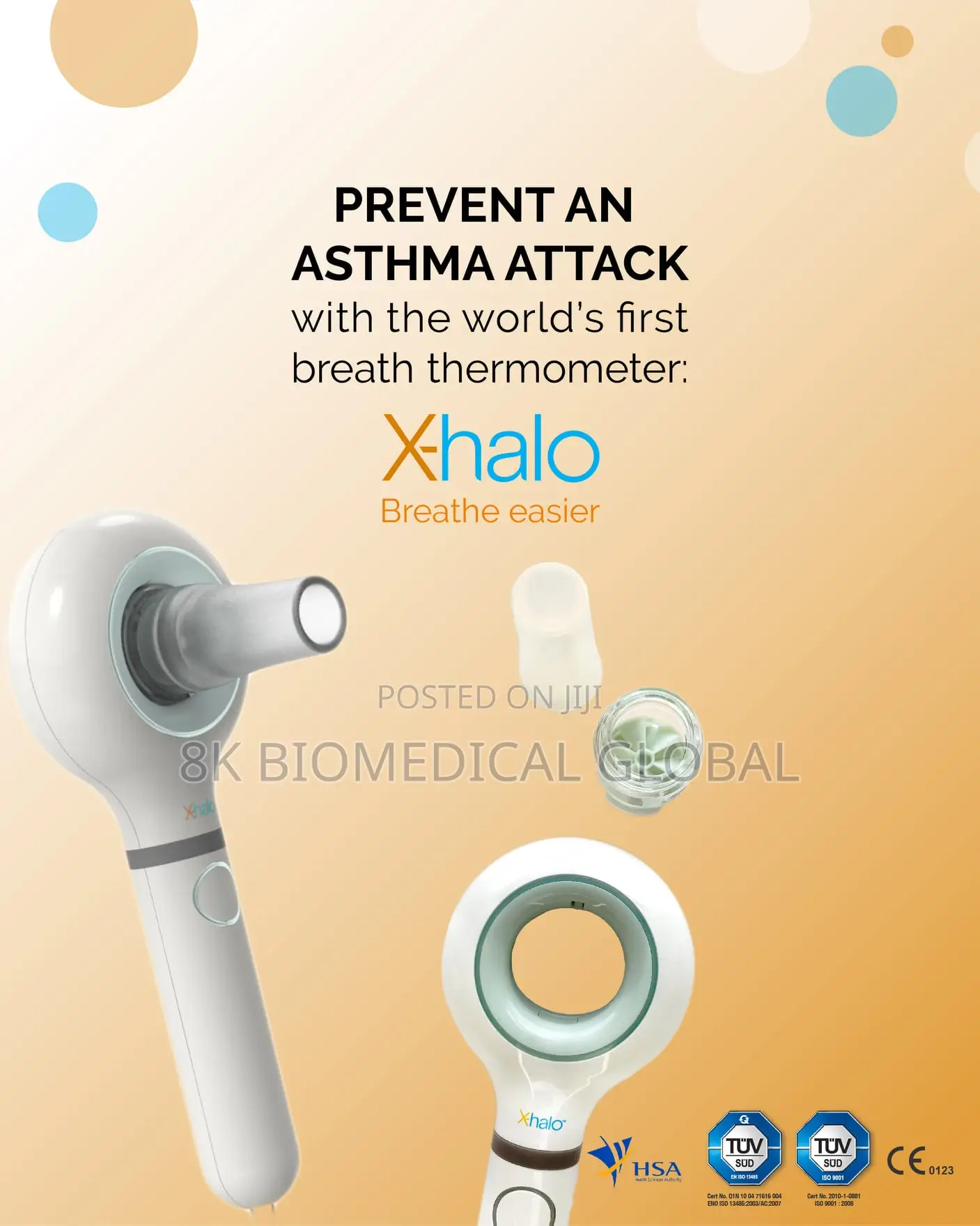 X-halo Is The World's First Thermometer