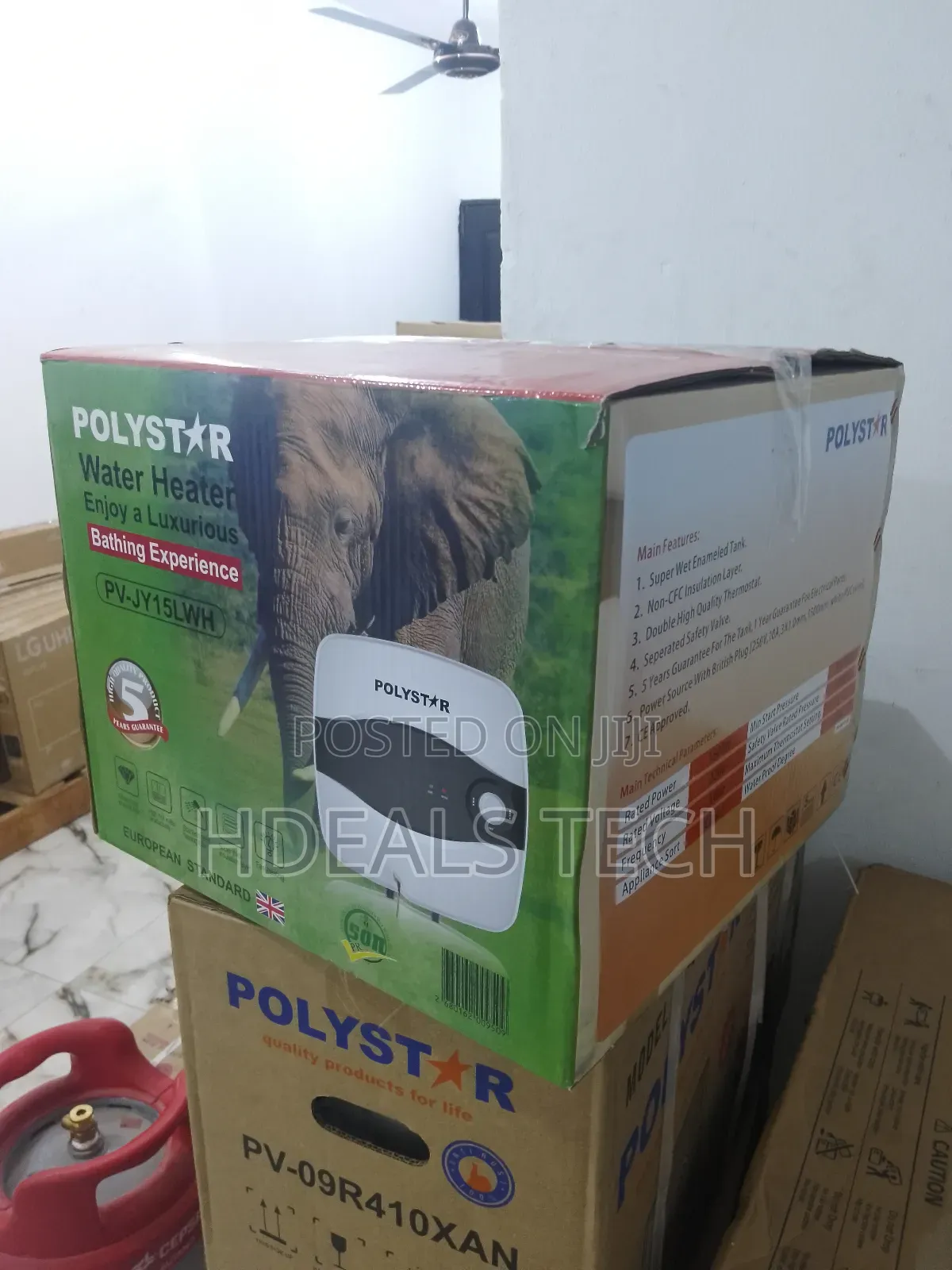Polystar PV-JY15LWH Water Heater