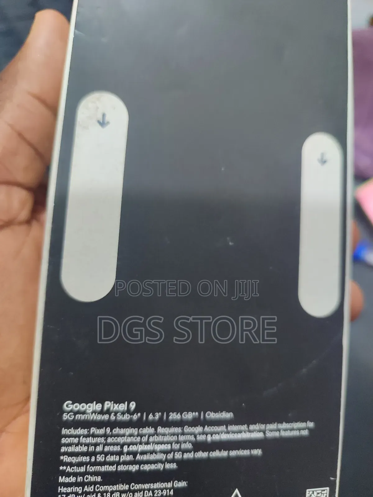 New Google Pixel 9 256 GB Black
