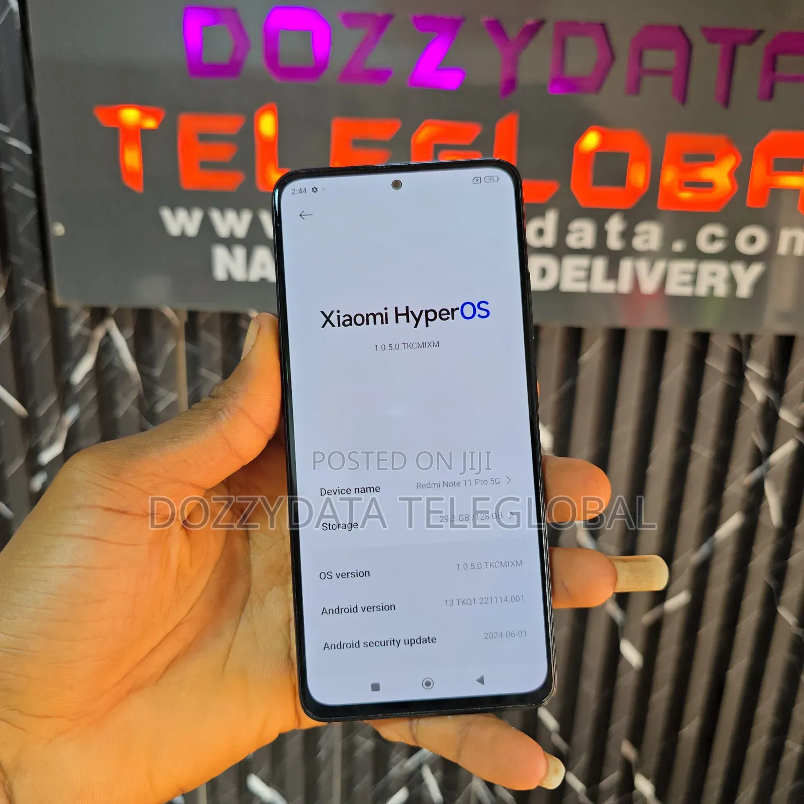 Xiaomi Redmi Note 11 Pro 5G 128 GB Black