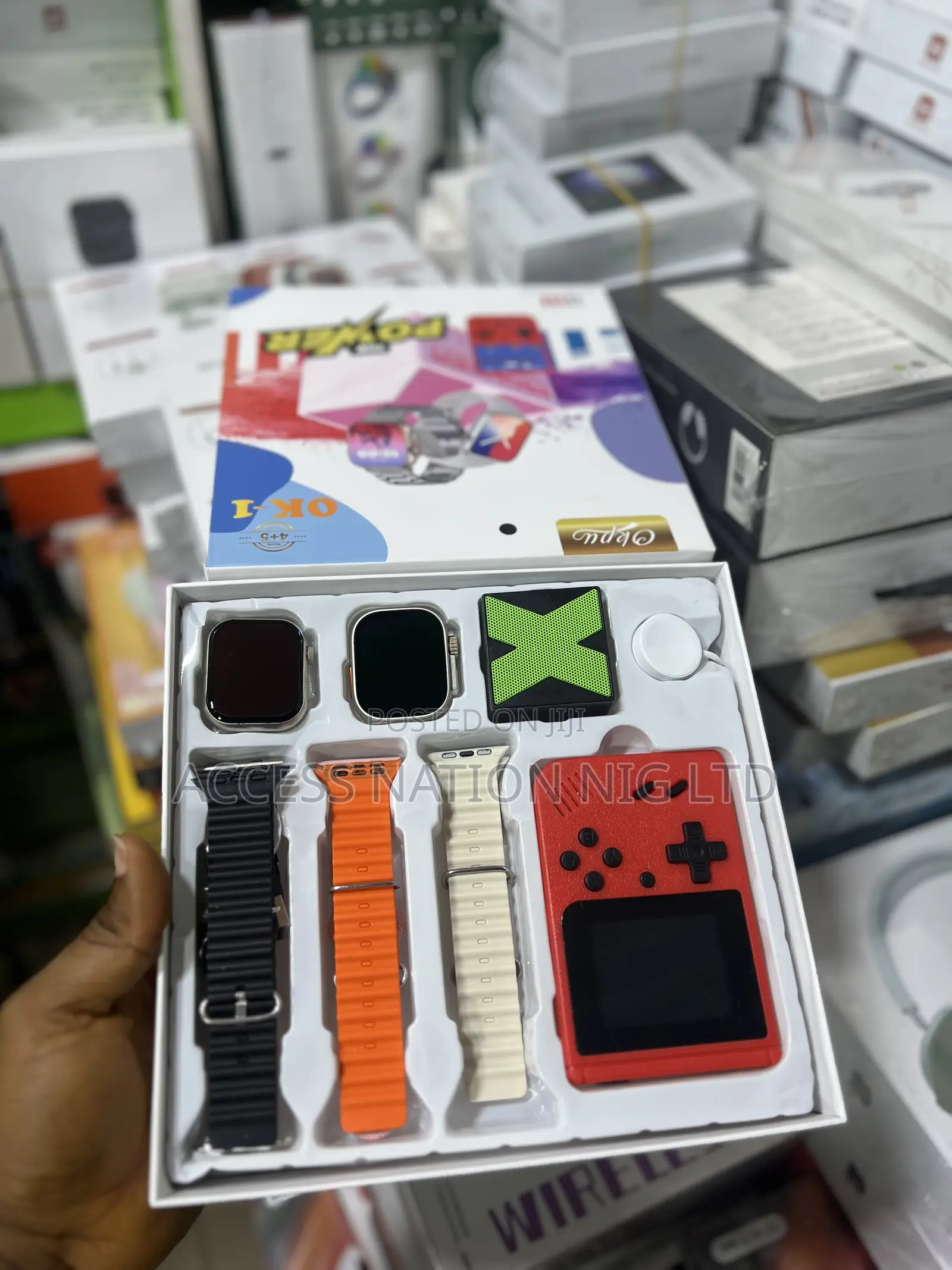 Ok-1 Ultra And Watch10 Plus Game And Stereo 5straps