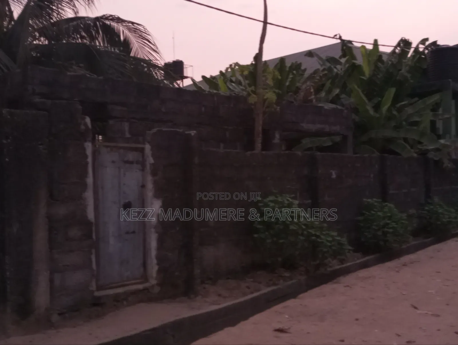 For Sale : A Fenced 2 Plots at Rukpokwu