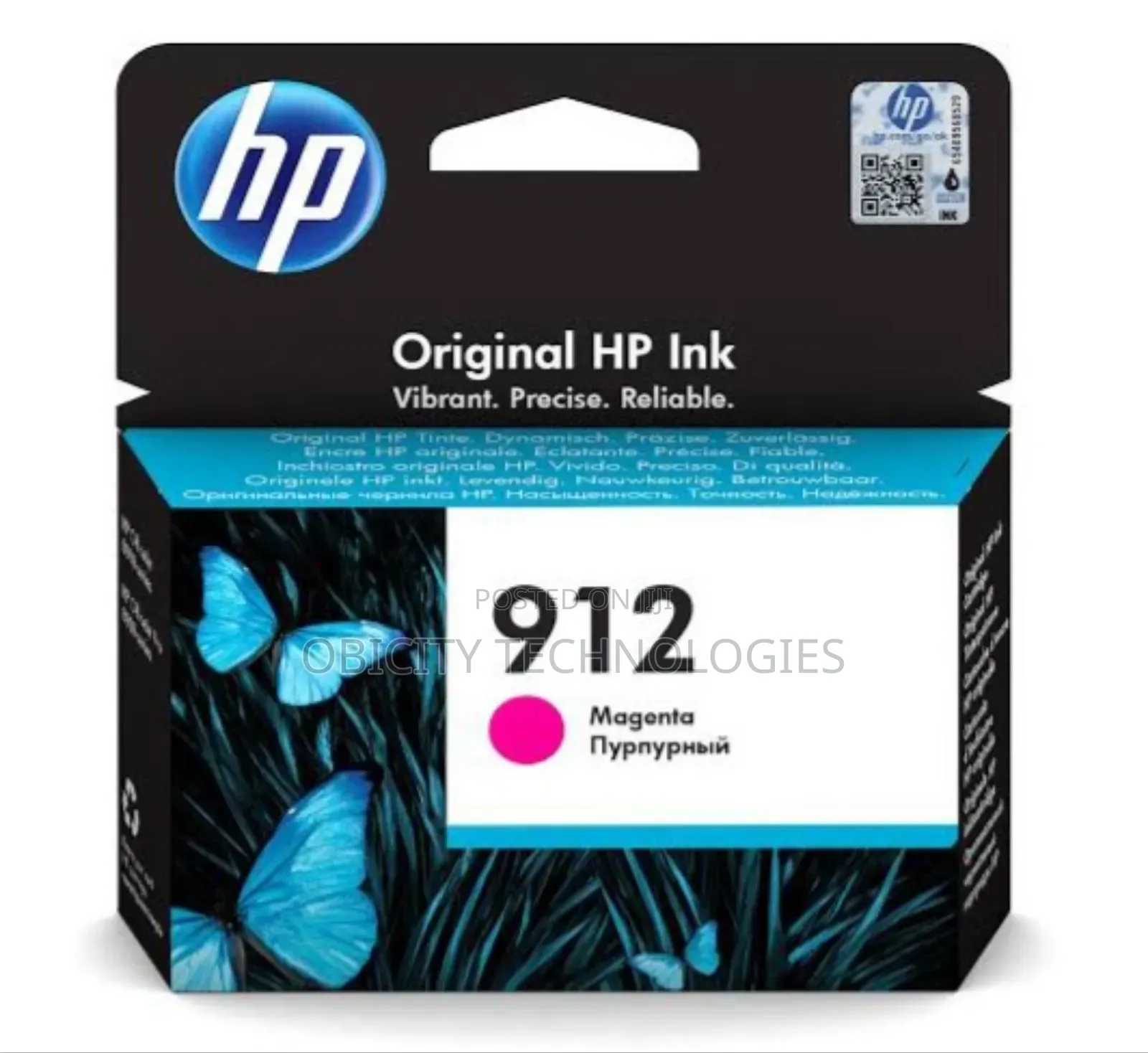 HP 912 Magenta Original Ink Cartridge