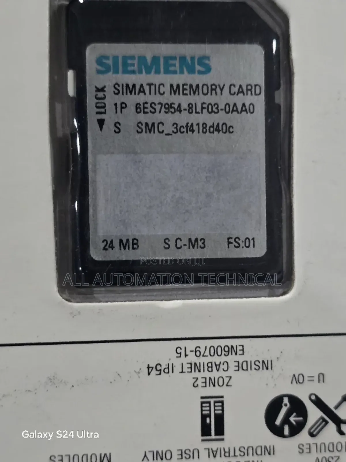 Siemens | 6es7954 8lf03 0aa0 | Simatic Memory Card 24 Mb