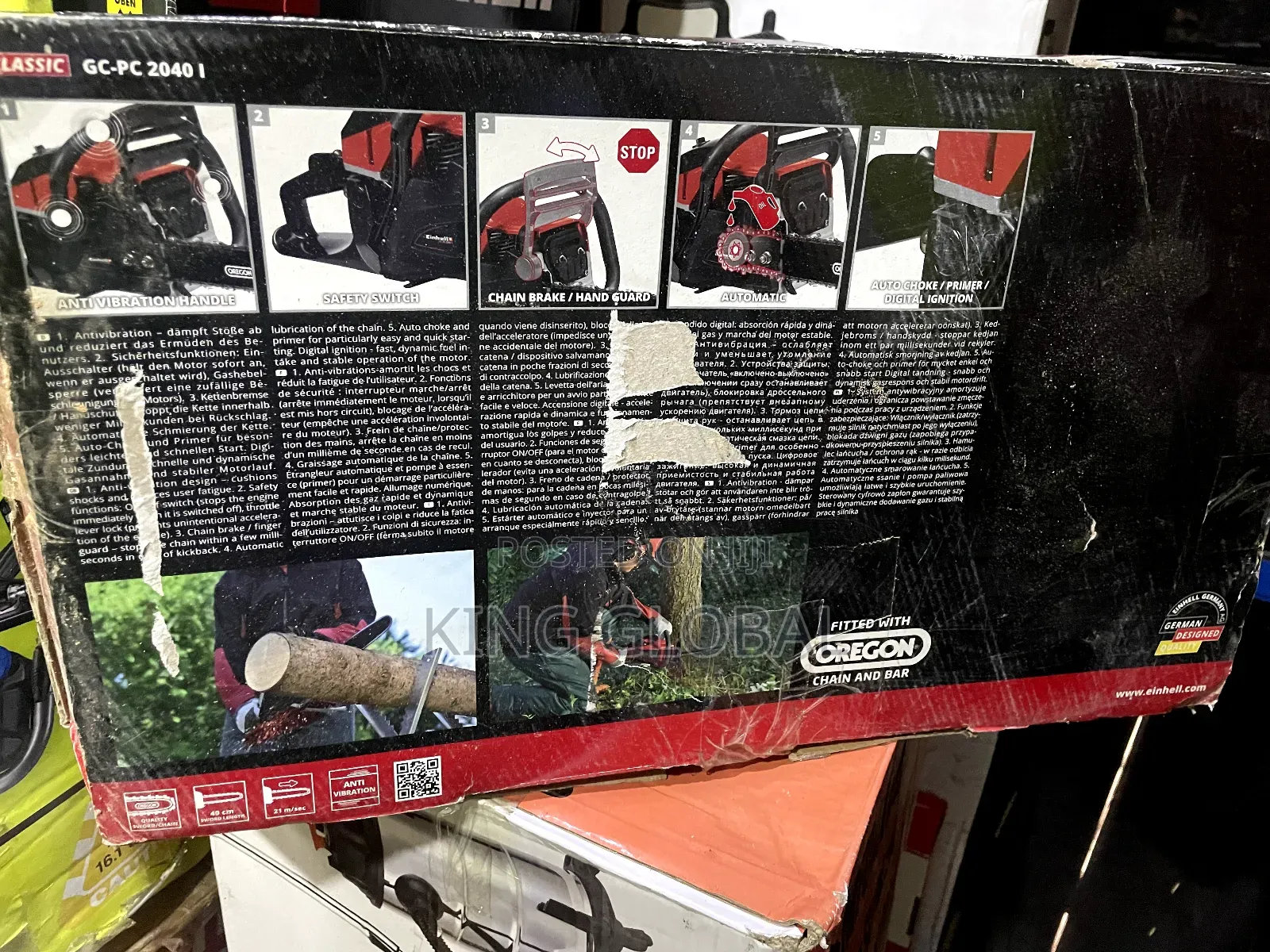 Durable Einhell Chainsaw Made in Germany
