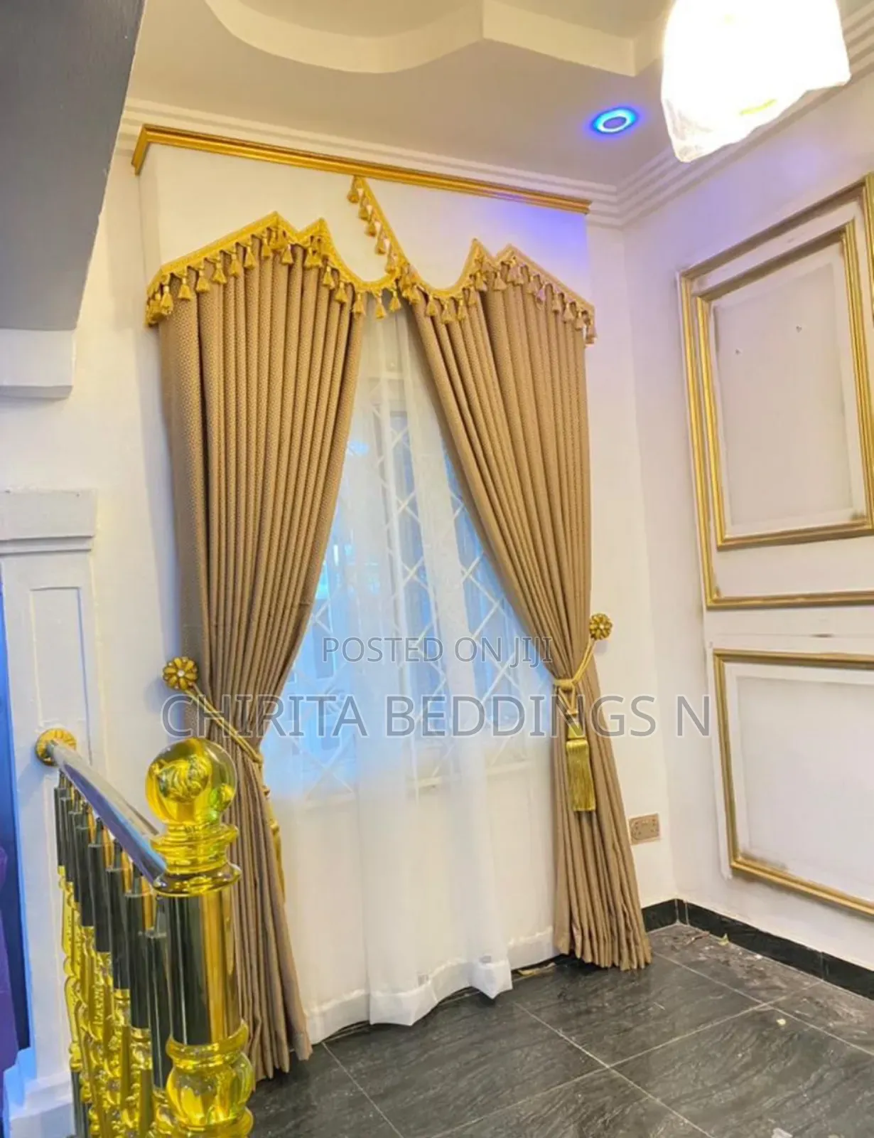 Window Curtain for 2 in 1 With Board