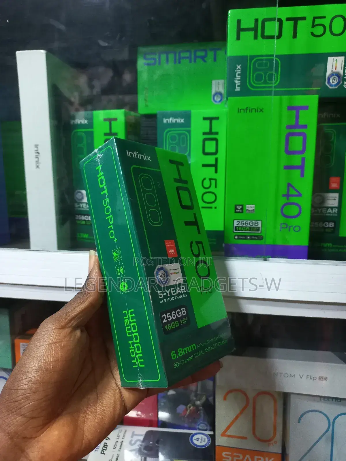 New Infinix Hot 50 Pro+ 4G 256 GB
