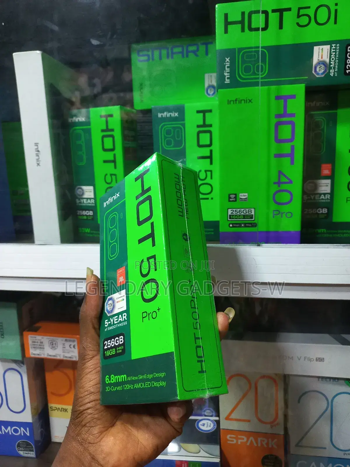 New Infinix Hot 50 Pro+ 4G 256 GB